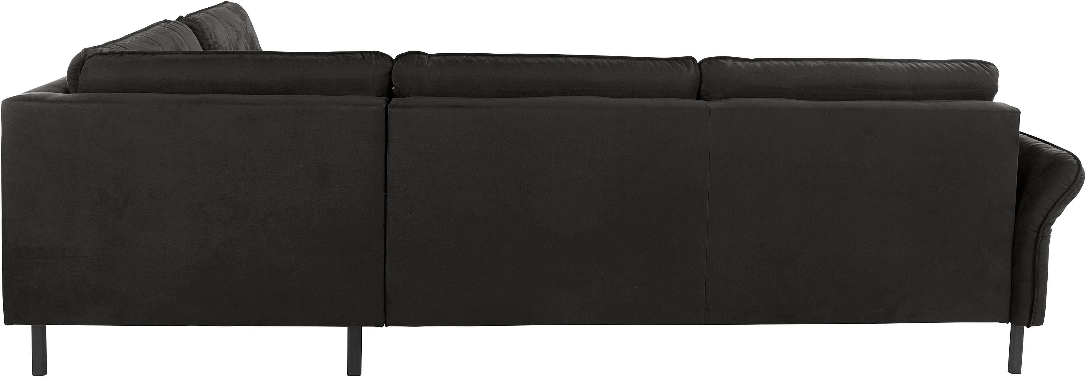 INOSIGN Hoekbank Birkholm L-vorm Verstelbare armleuningen, ook in Easy Clean bekleding - met water te reinigen