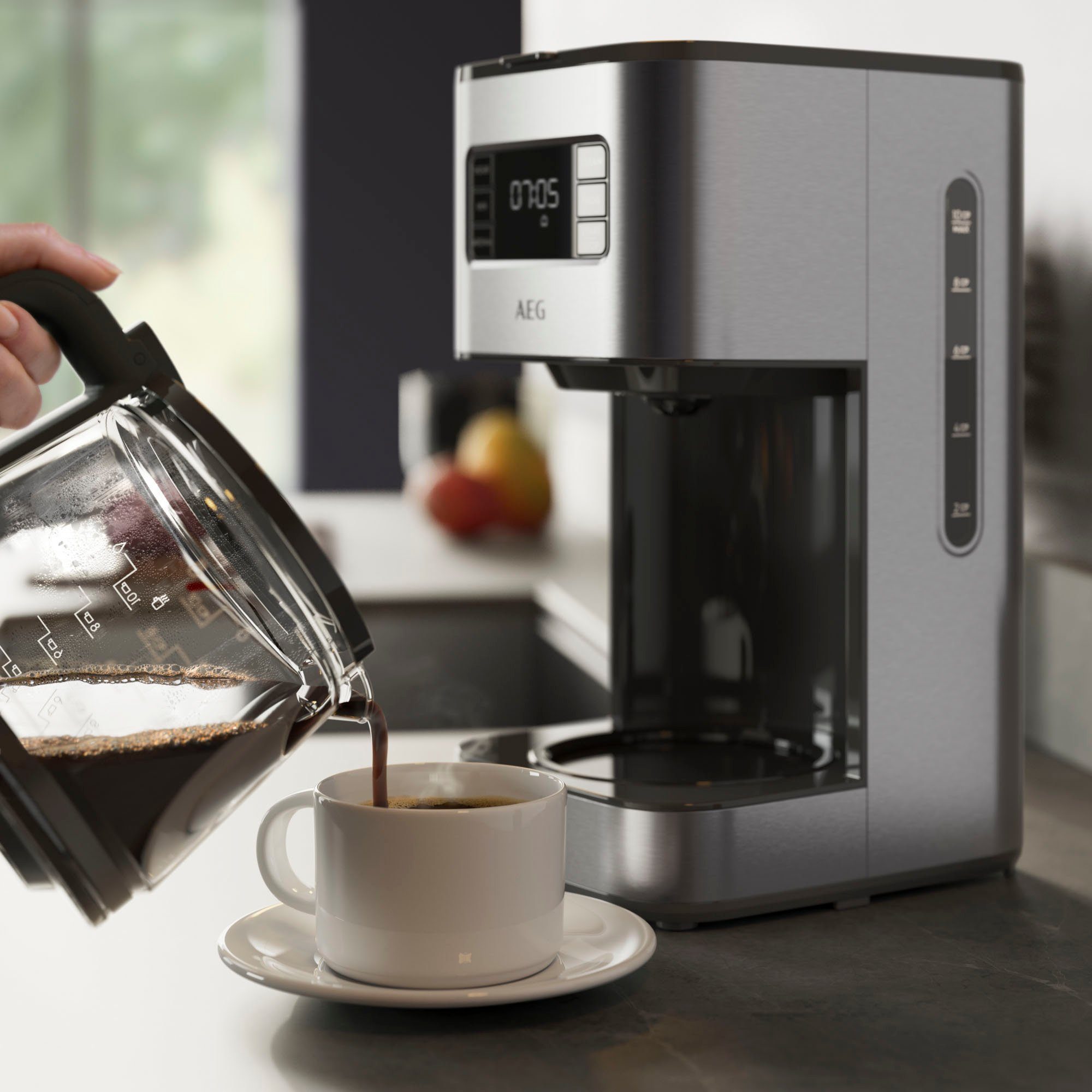 AEG Filterkoffieapparaat Gourmet 6 CM5-1-6ST, 1,25 l