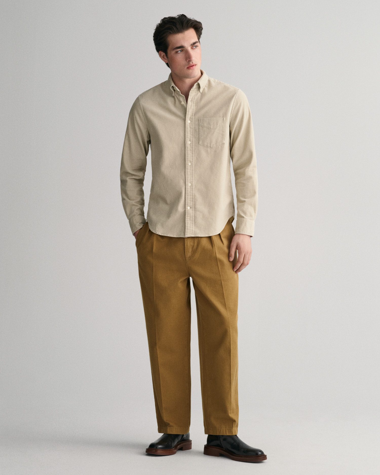 Gant Overhemd met lange mouwen REG UT CORDUROY SHIRT