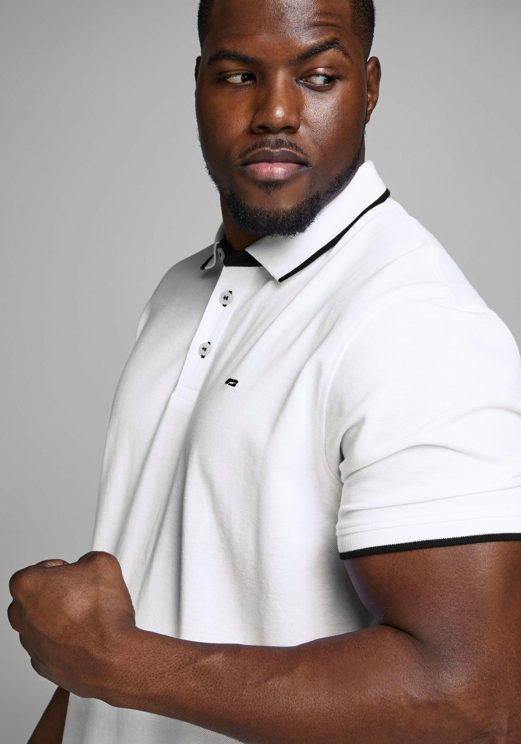Jack & Jones PlusSize Poloshirt JJEPAULOS POLO SS NOOS PLS