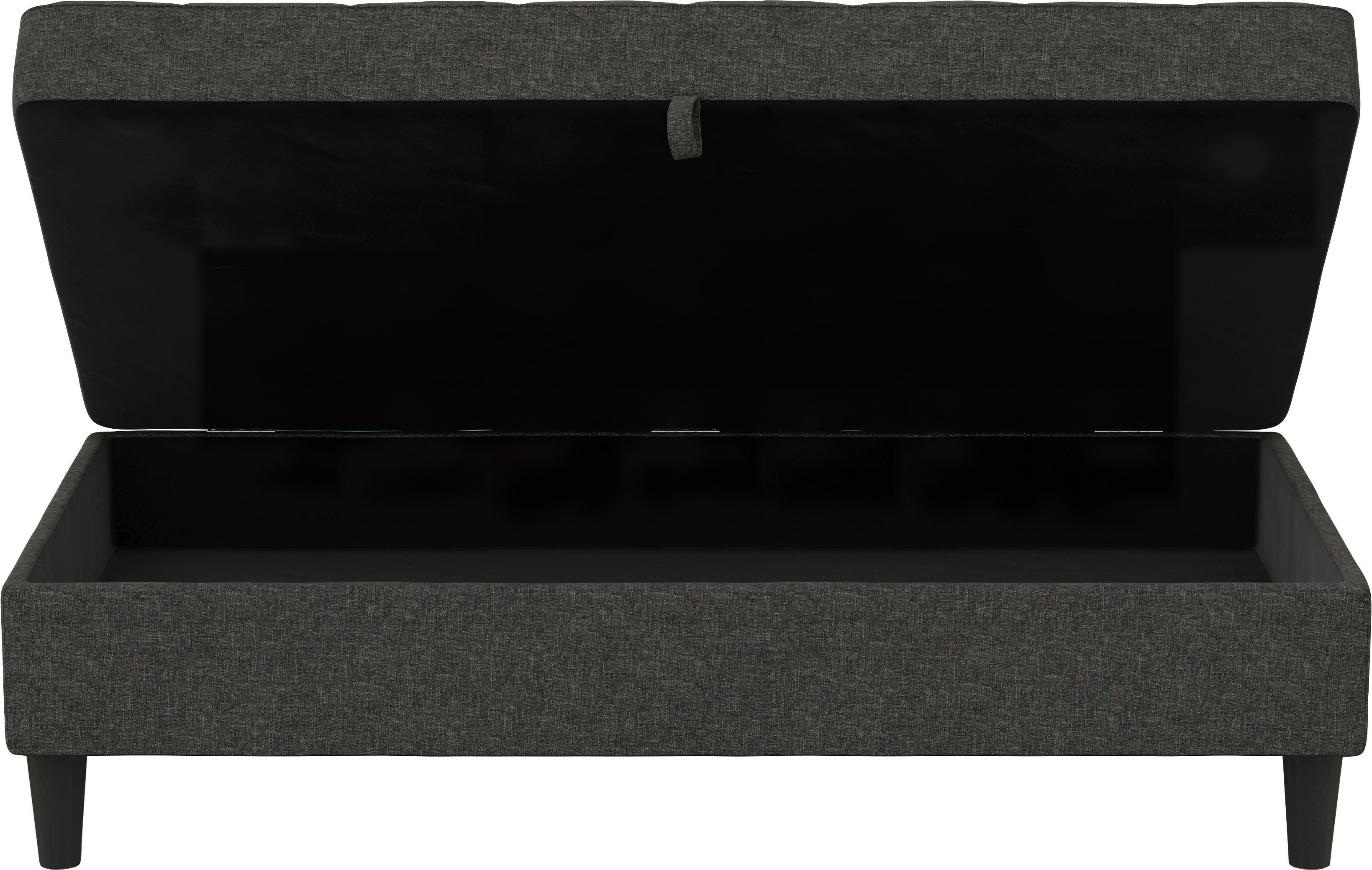 Dorel Home Hocker met bergruimte Presley Hocker met bergruimte, vrij plaatsbaar, zithoogte 43 cm