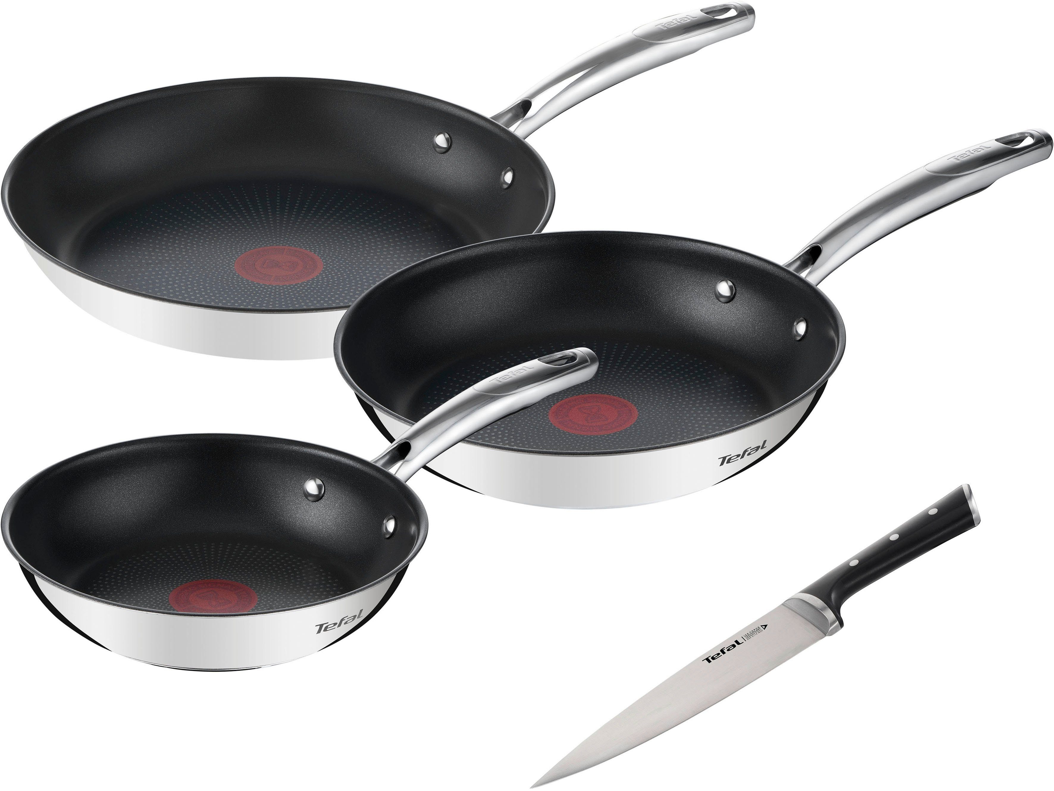 Tefal Pannenset Duetto+ Ice Force (set)