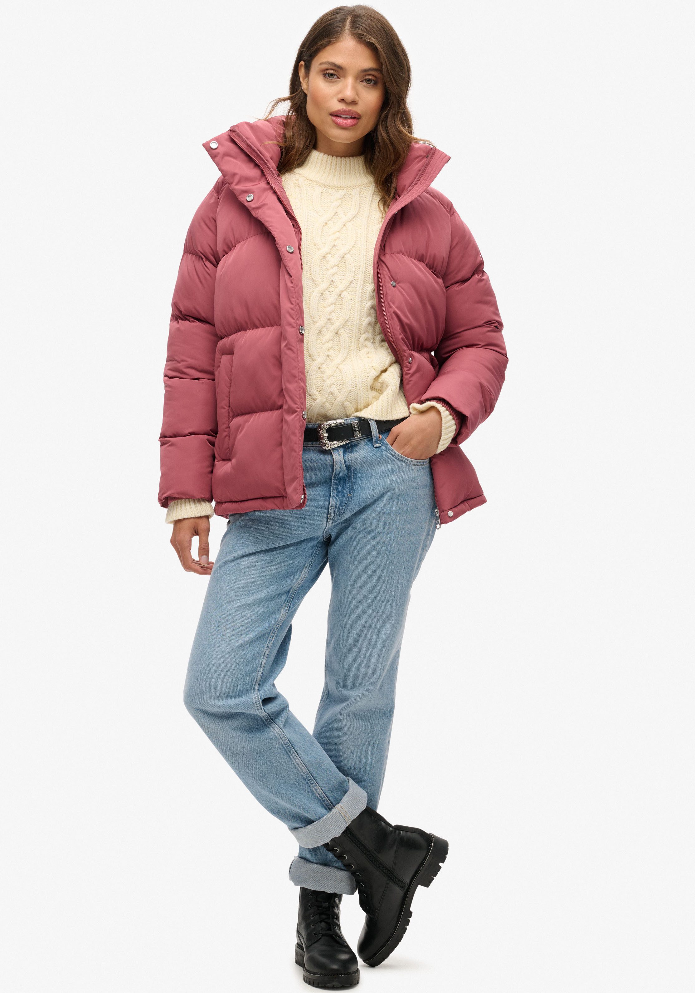 Superdry Gewatteerde jas MID LENGTH PUFFER JACKET