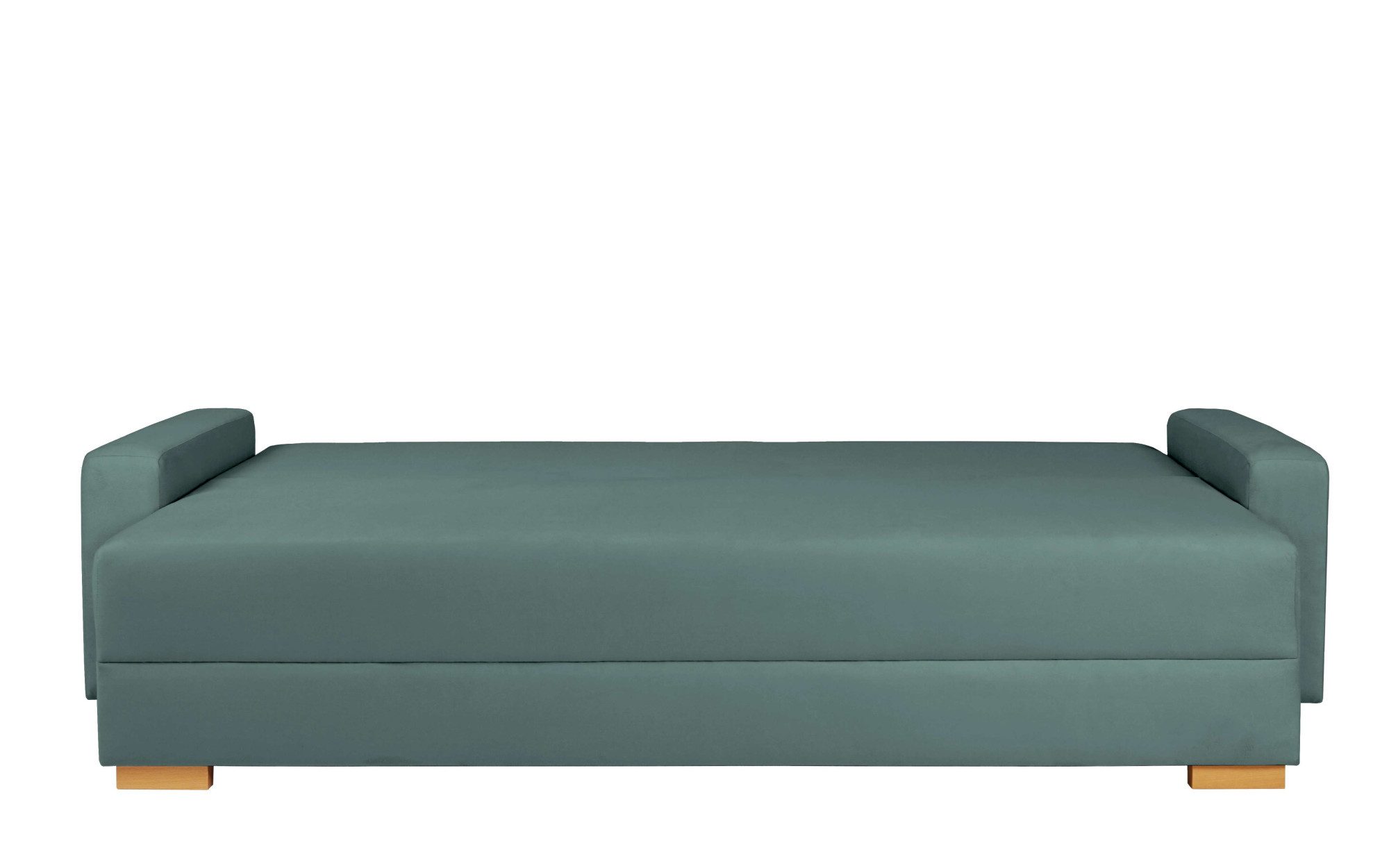 INOSIGN 3-zitsbank SHERIDIAN slaapbank met bedlade, in fijncord en velvet met golvende ondervering, moderne bekleding, b/h/d 225/94/80