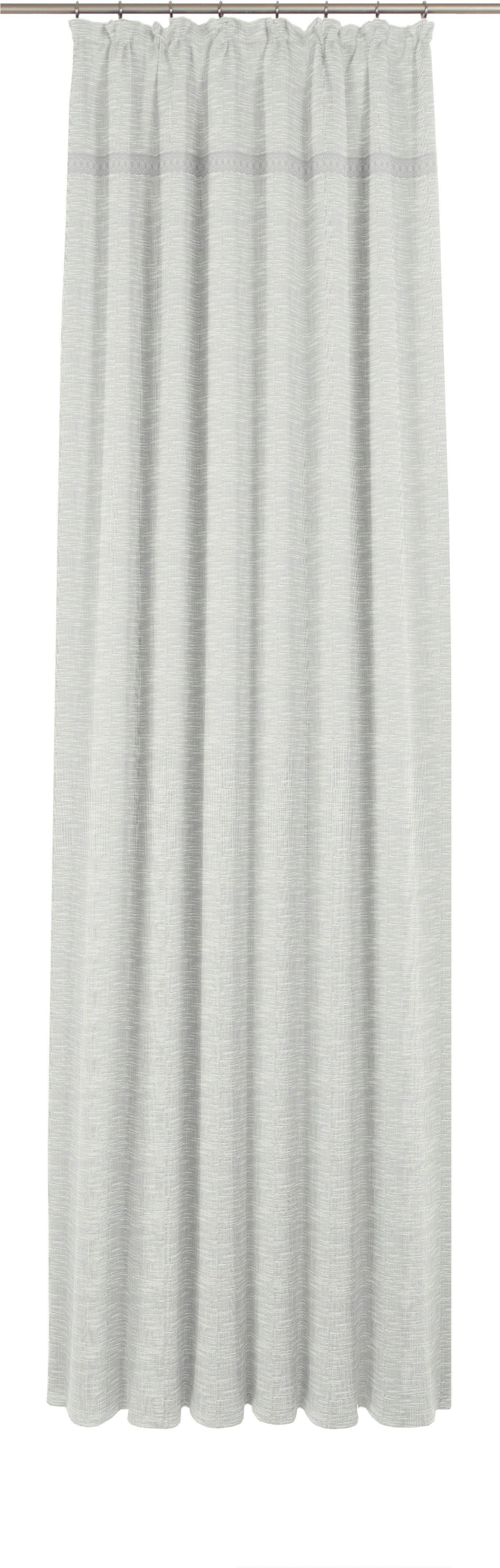 Wirth Gordijn WIESSEE (1 stuk) kant & klaar gordijnen maat 150 cm x 255 cm wit