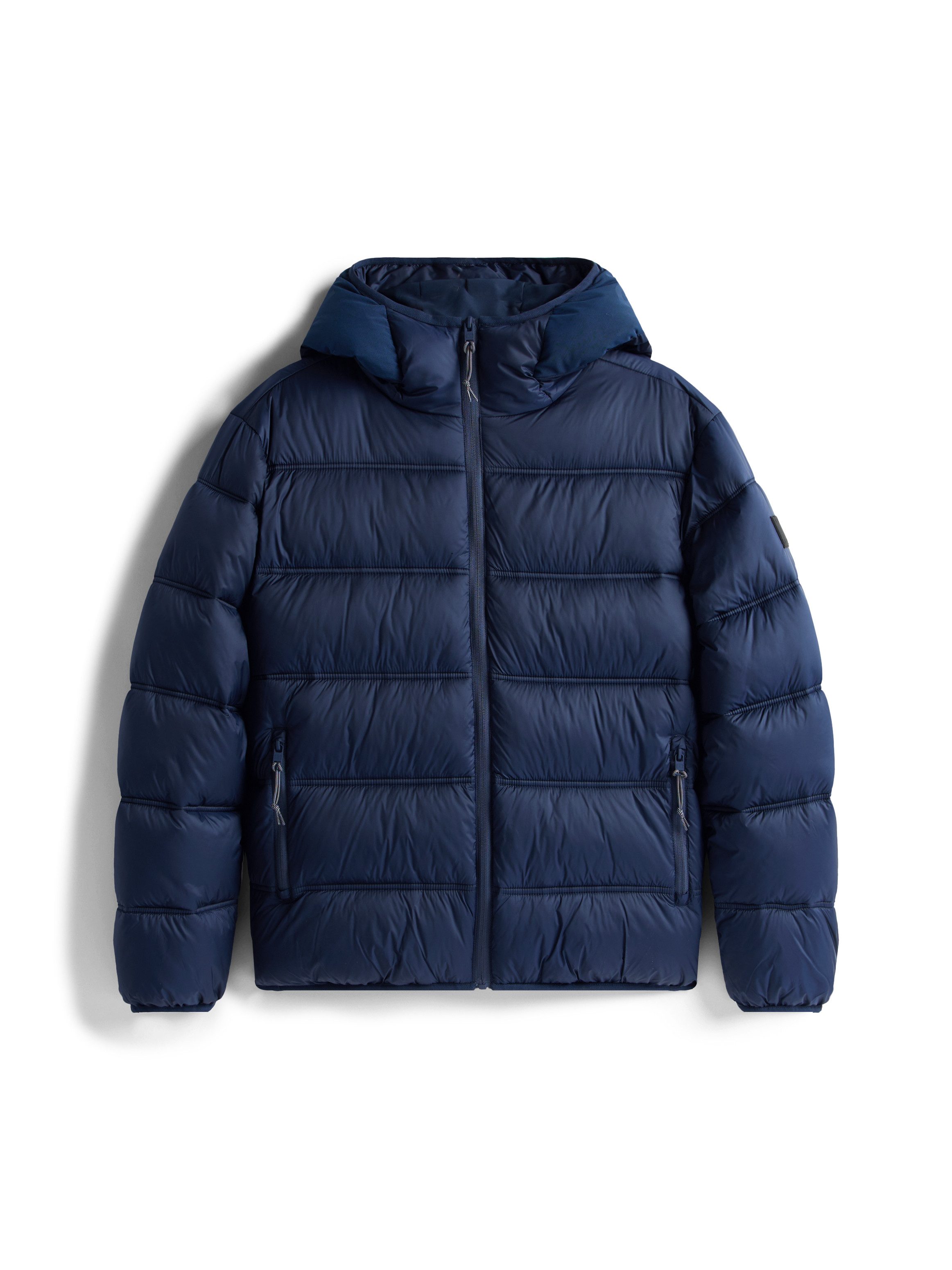 TOMMY JEANS Gewatteerde jas HOODED LOGO PUFFER