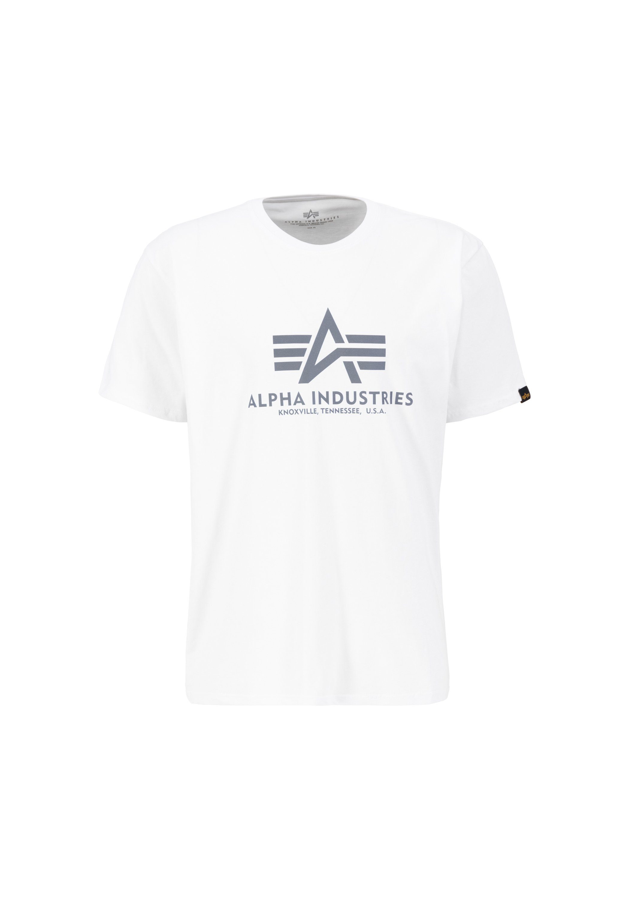Alpha Industries T-shirt Men T-Shirts Basic T-Shirt Reflective Print