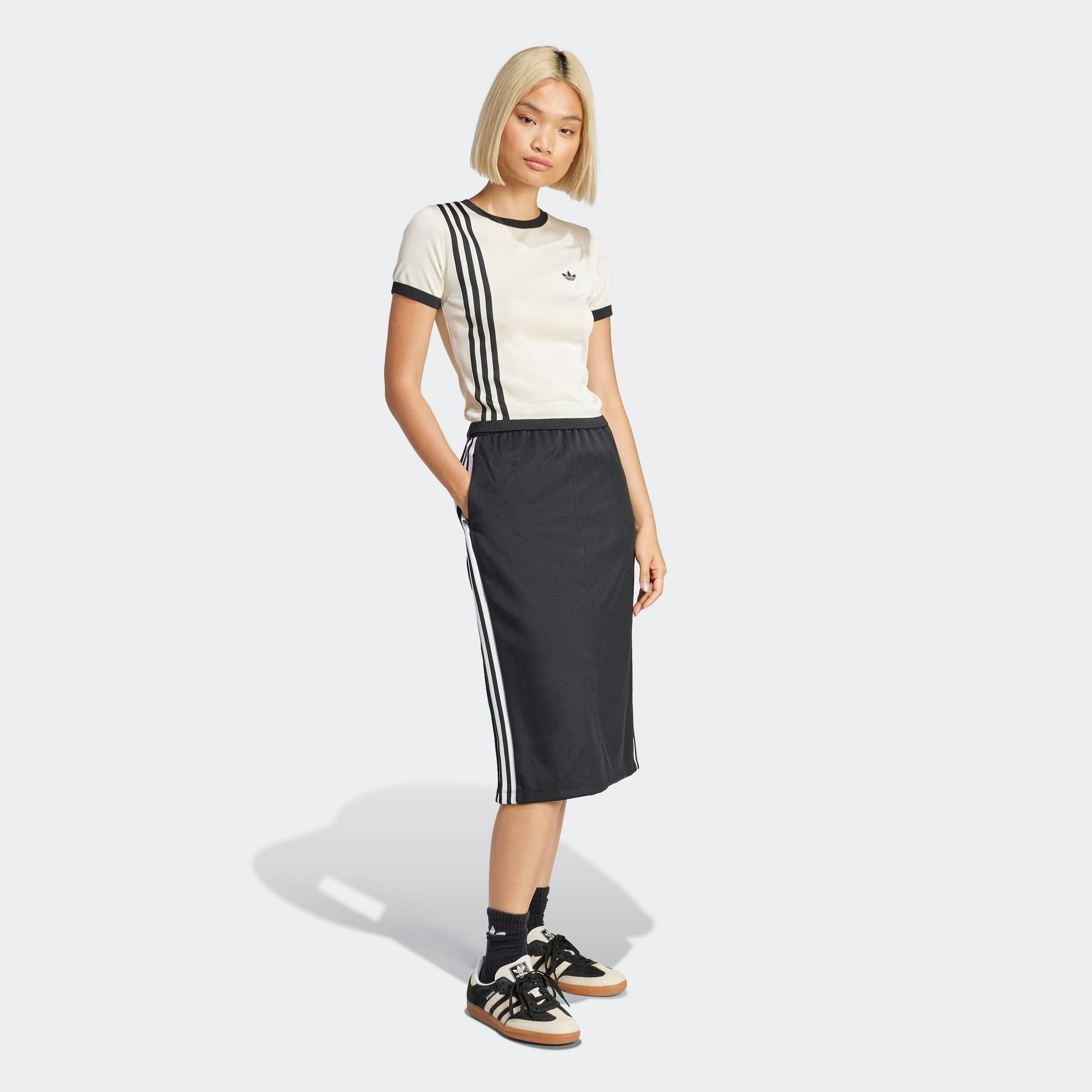 adidas Originals T-shirt KNITTED 3S TEE