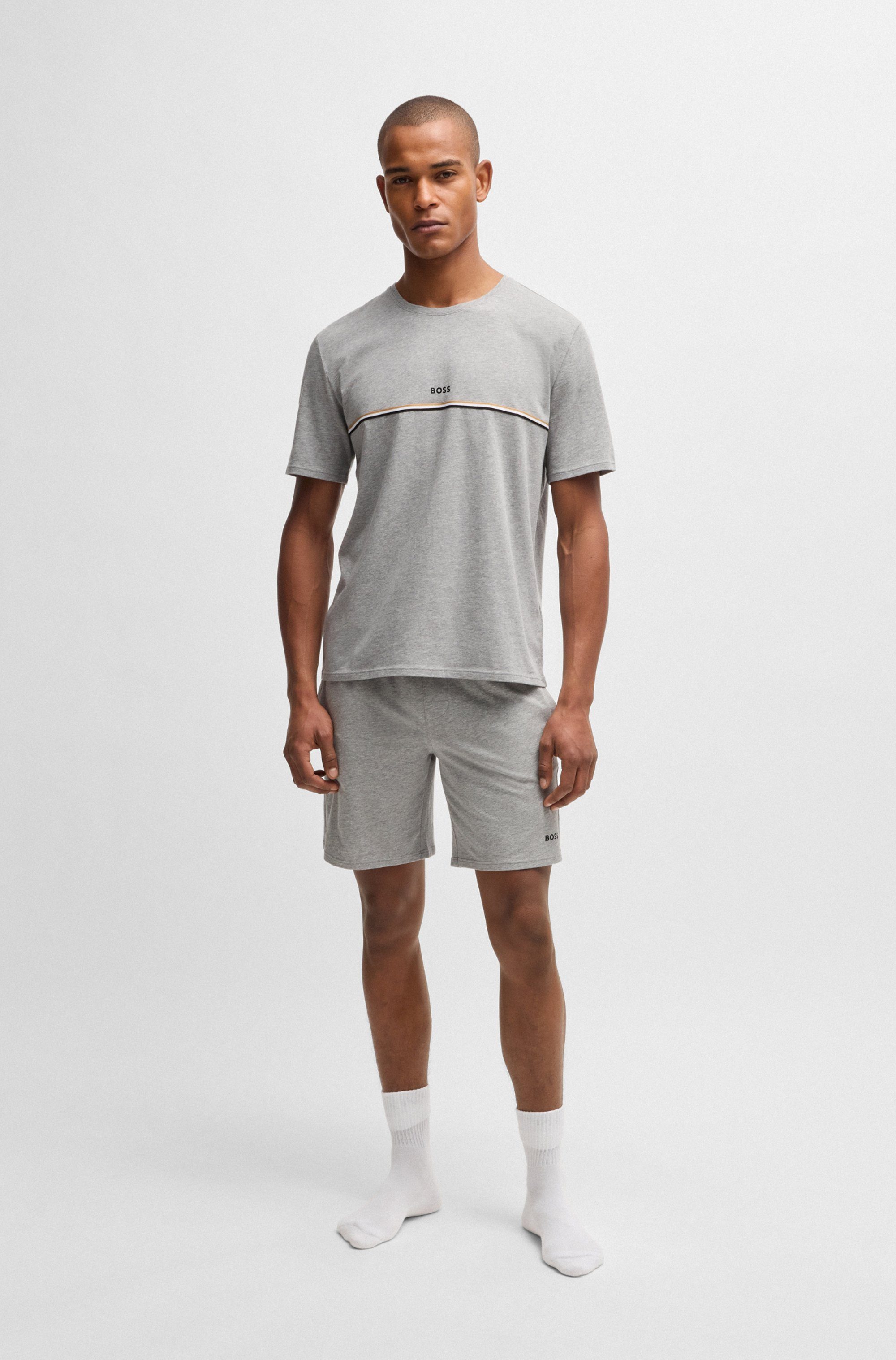 BOSS T-shirt Unique T-Shirt met boss logo-opdruk