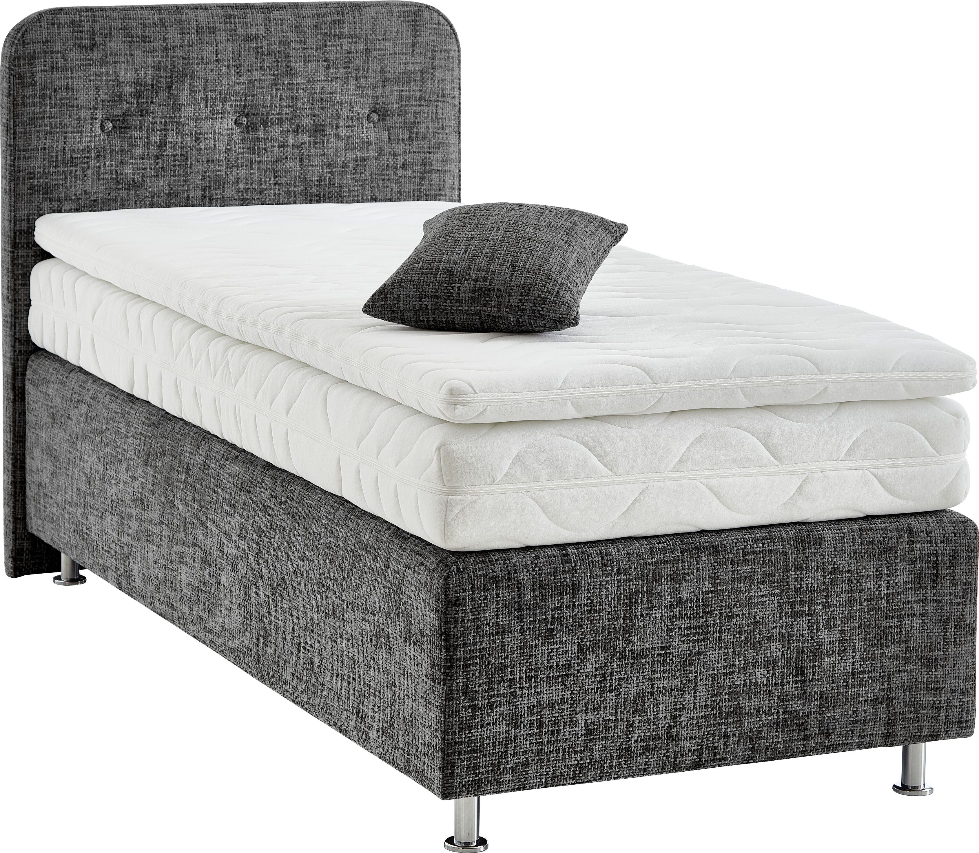 Westfalia Polsterbetten Boxspring Sapporo Incl. sierkussen, kiesbaar in H2, H3 & H4