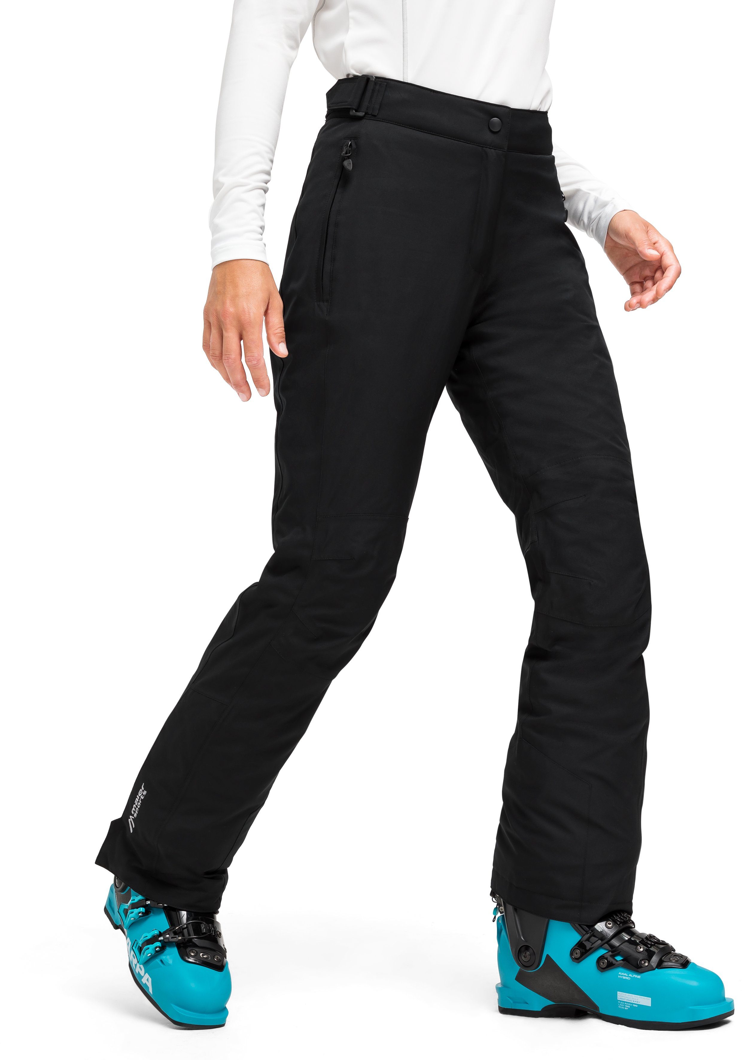 Maier Sports Skibroek Resi 2 Dames sneeuwbroek, wind- en waterdicht, 2 ritszakken, regular fit