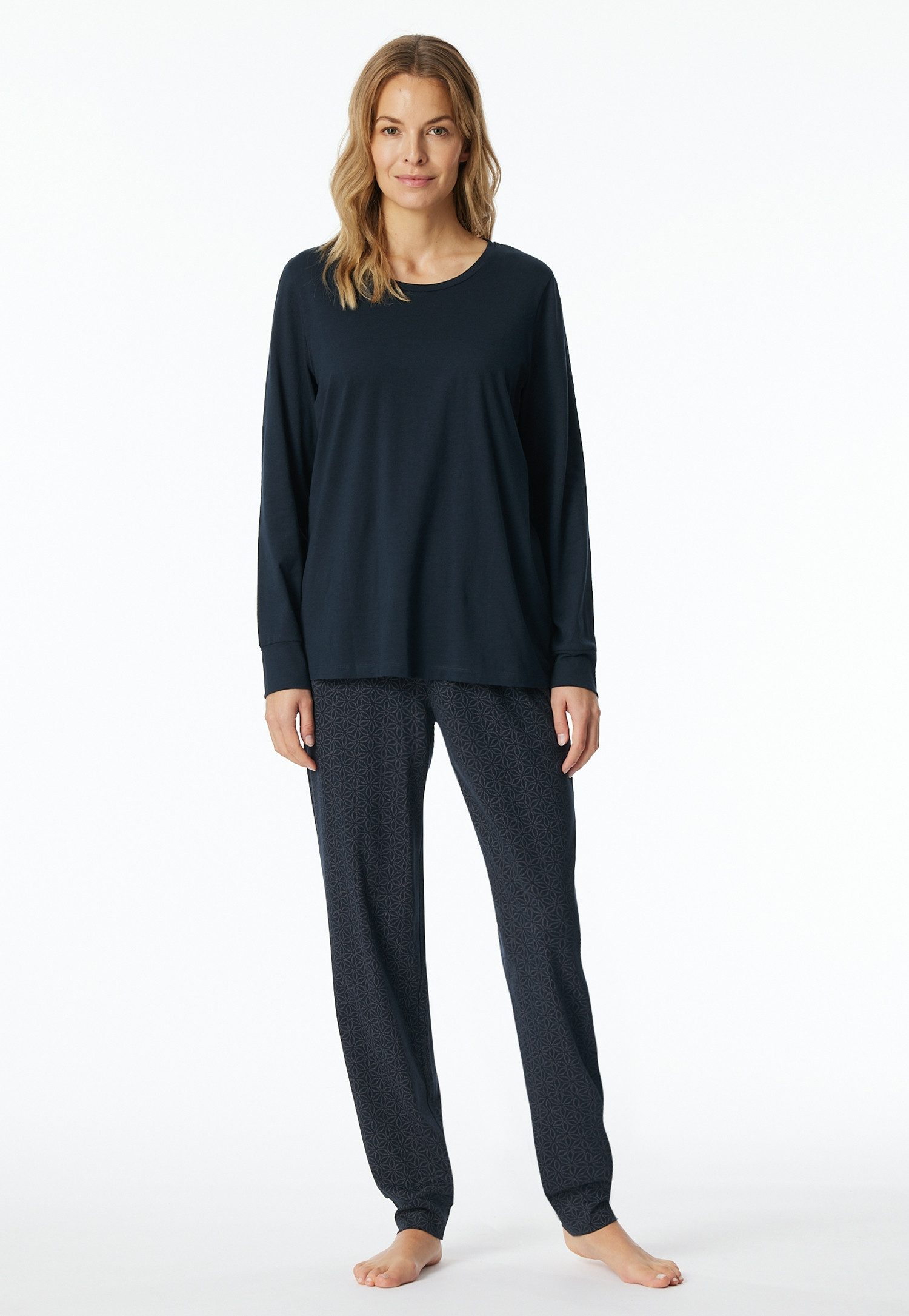 Schiesser Pyjama "Comfort Essentials" (2-delig)