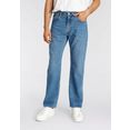 levi's straight jeans 551z blauw