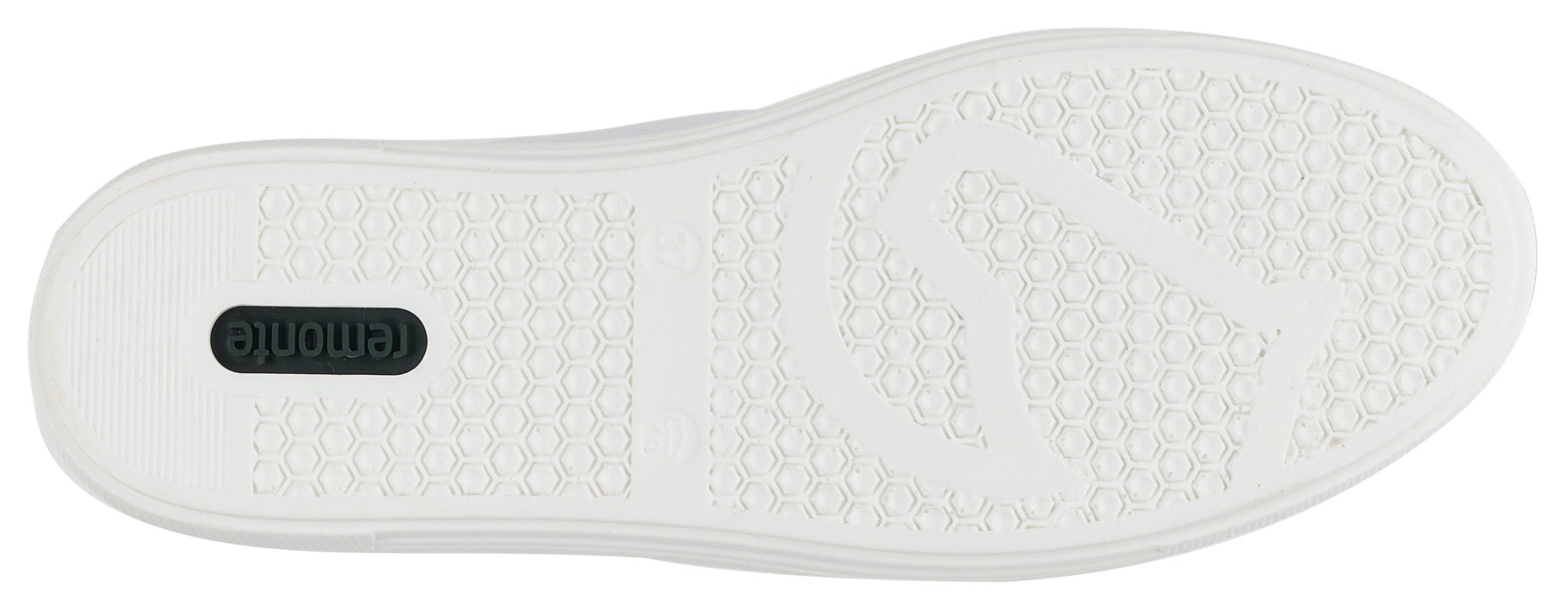 Remonte Plateausneakers met soft-foam binnenzool, vrijetijdsschoen, lage schoen, veterschoen