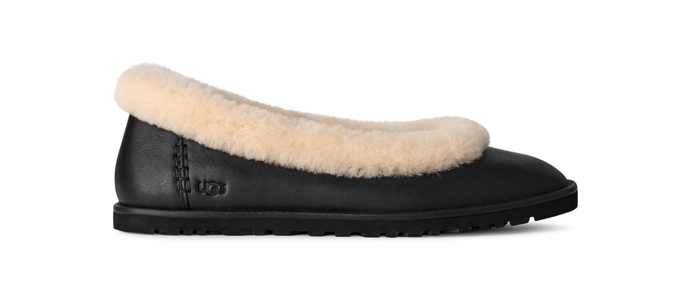 UGG Ballerina's Zora Leather Ballet Flat