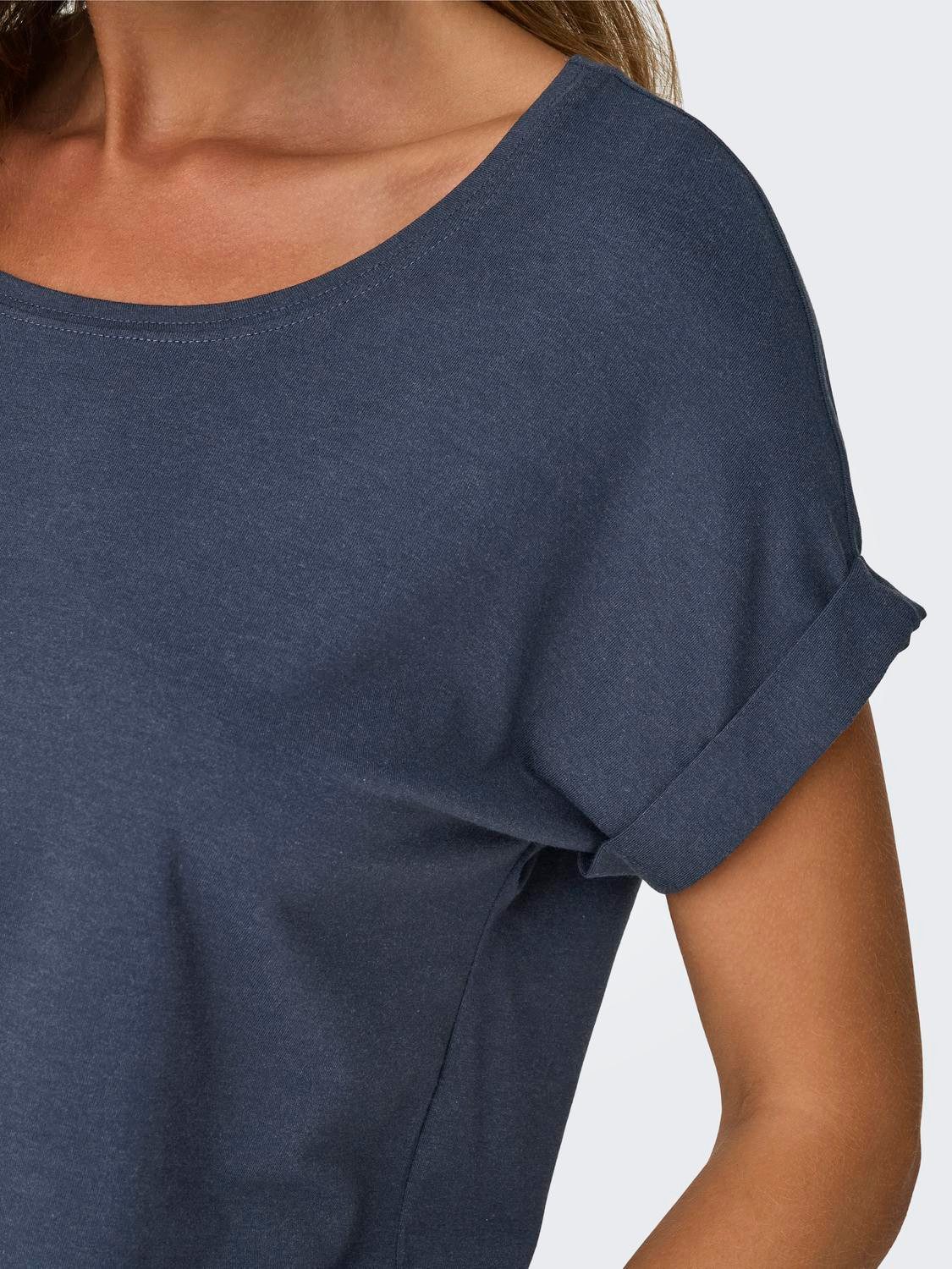 Only T-shirt ONLMOSTER S S O-NECK TOP NOOS JRS