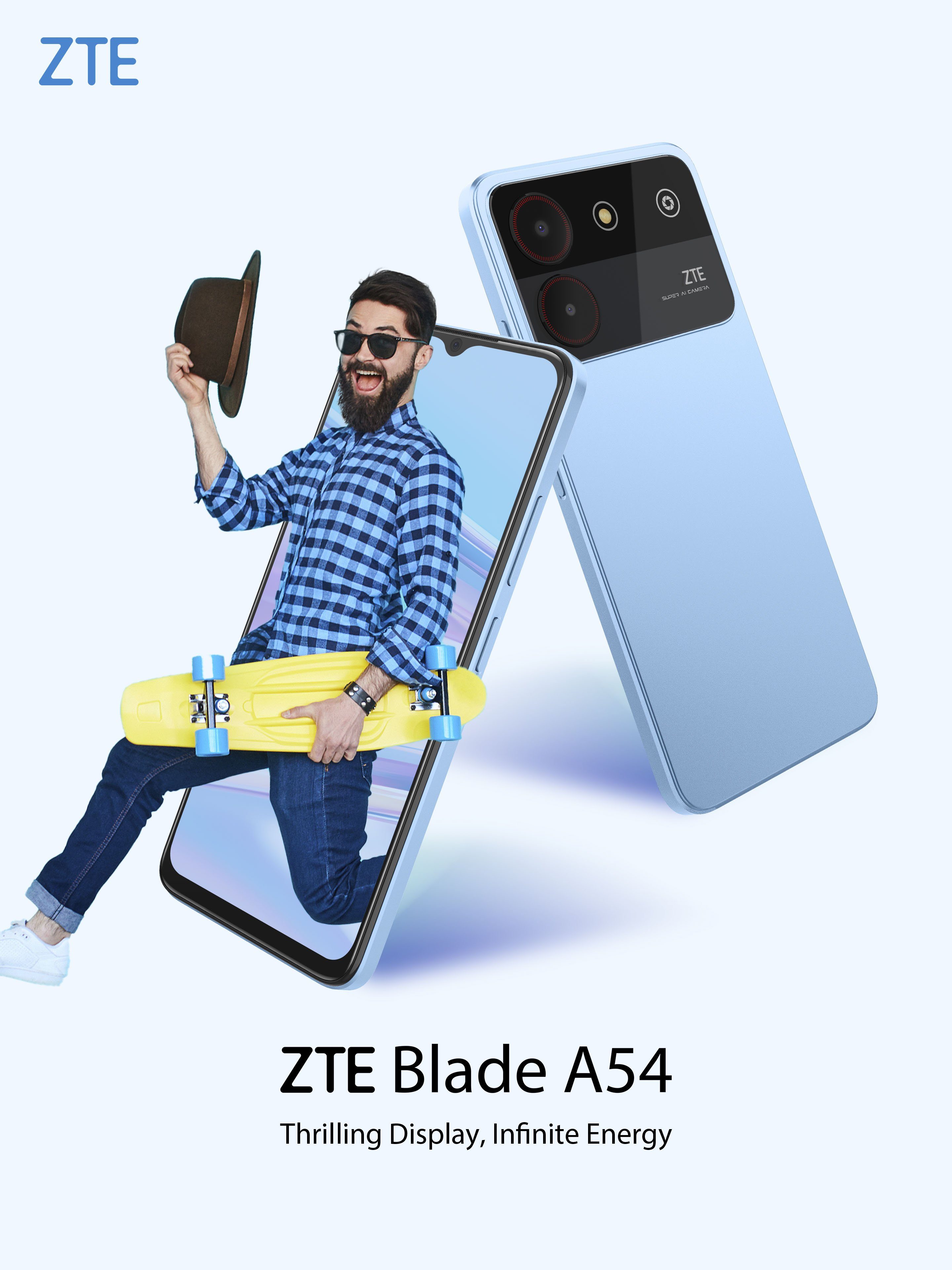 ZTE Smartphone Blade A54, 64 GB