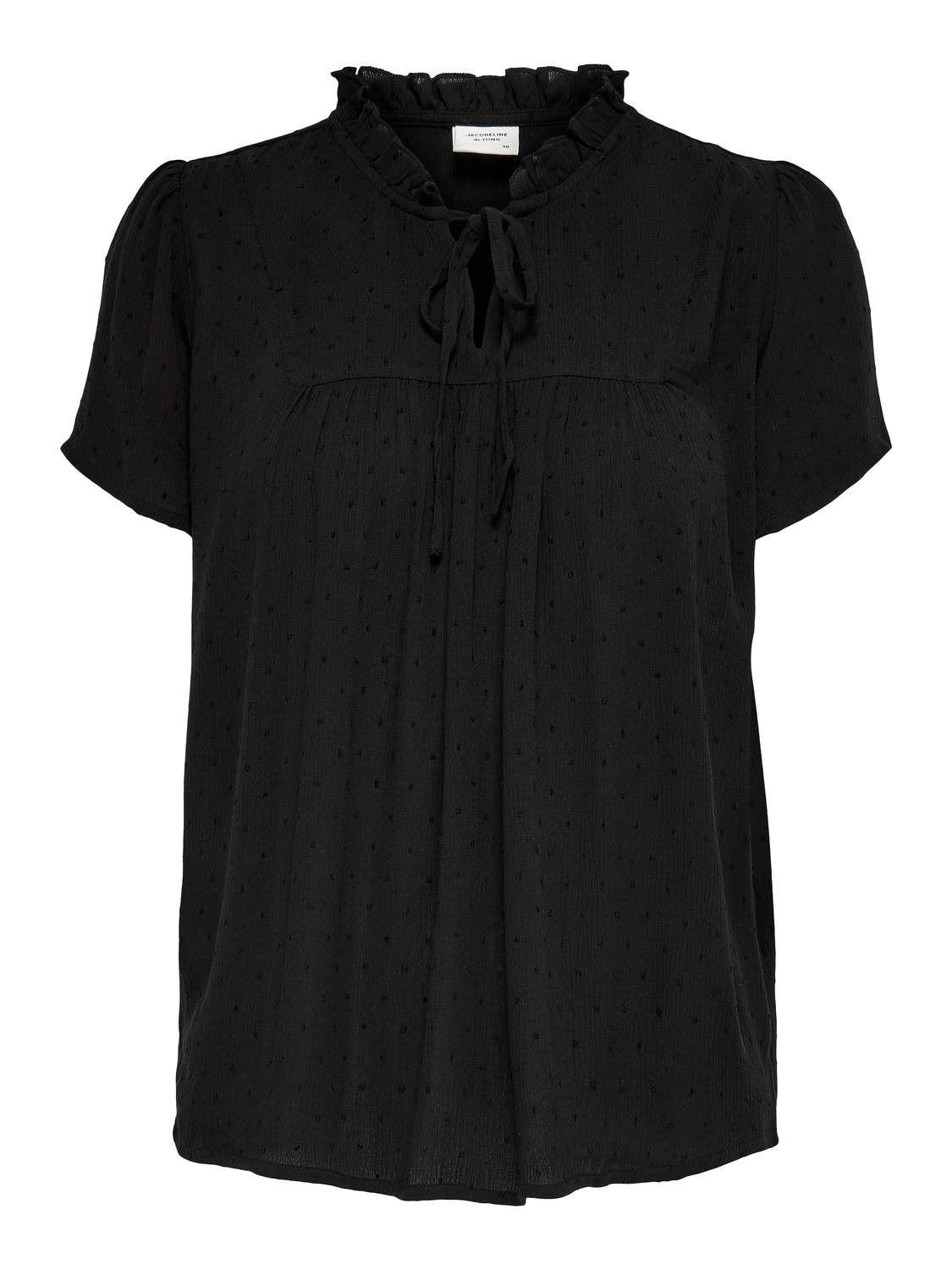 JDY Blouse met korte mouwen JDYLIMA LIFE S/S TOP WVN NOOS
