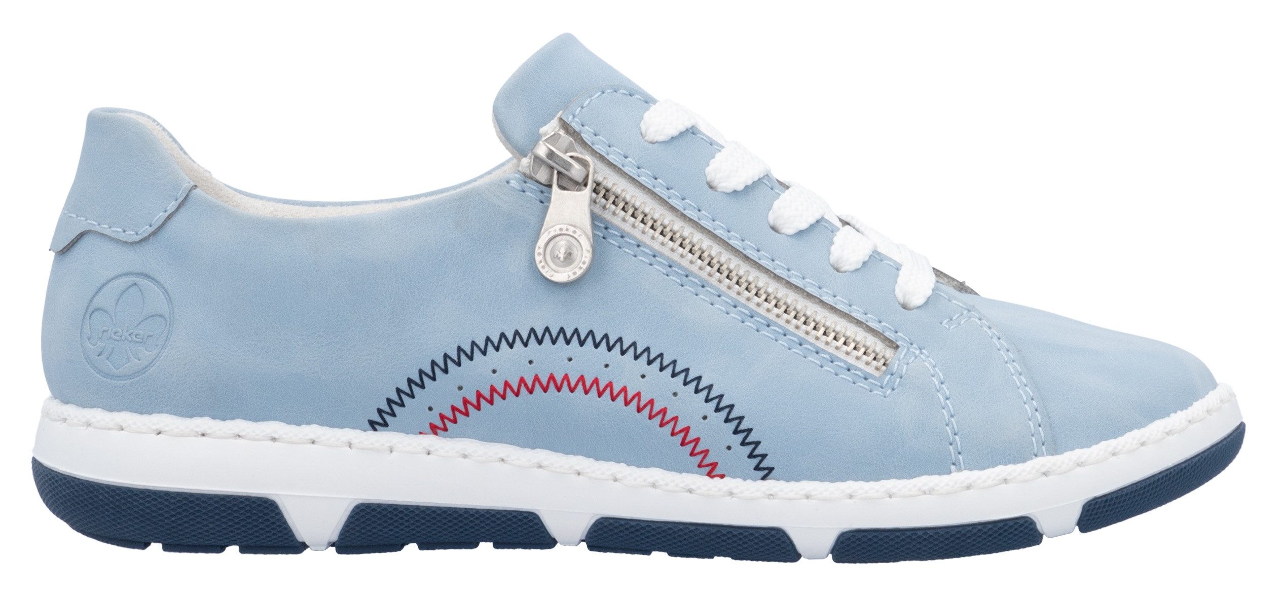 Rieker Sneakers , lage schoen, veterschoen, vrijetijdsschoen met sportieve loopzool
