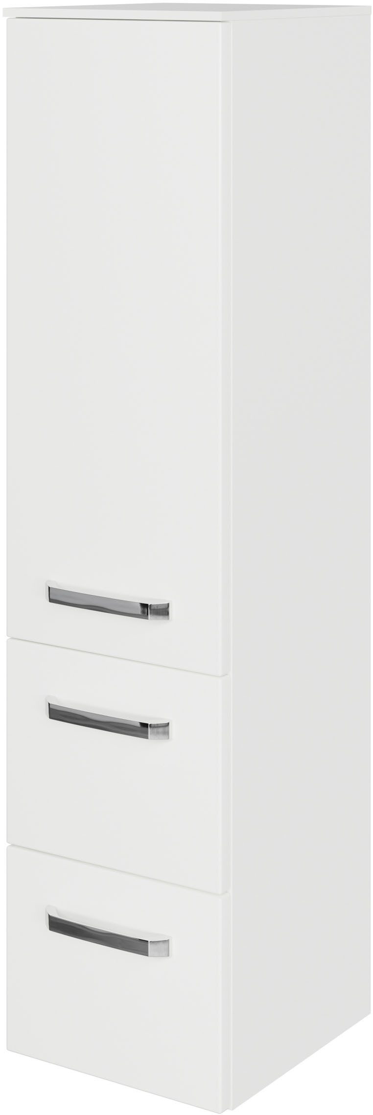 Saphir Badmeubelset Serie 4010 4-delig keramische wastafel met LED-spiegelkast (set)
