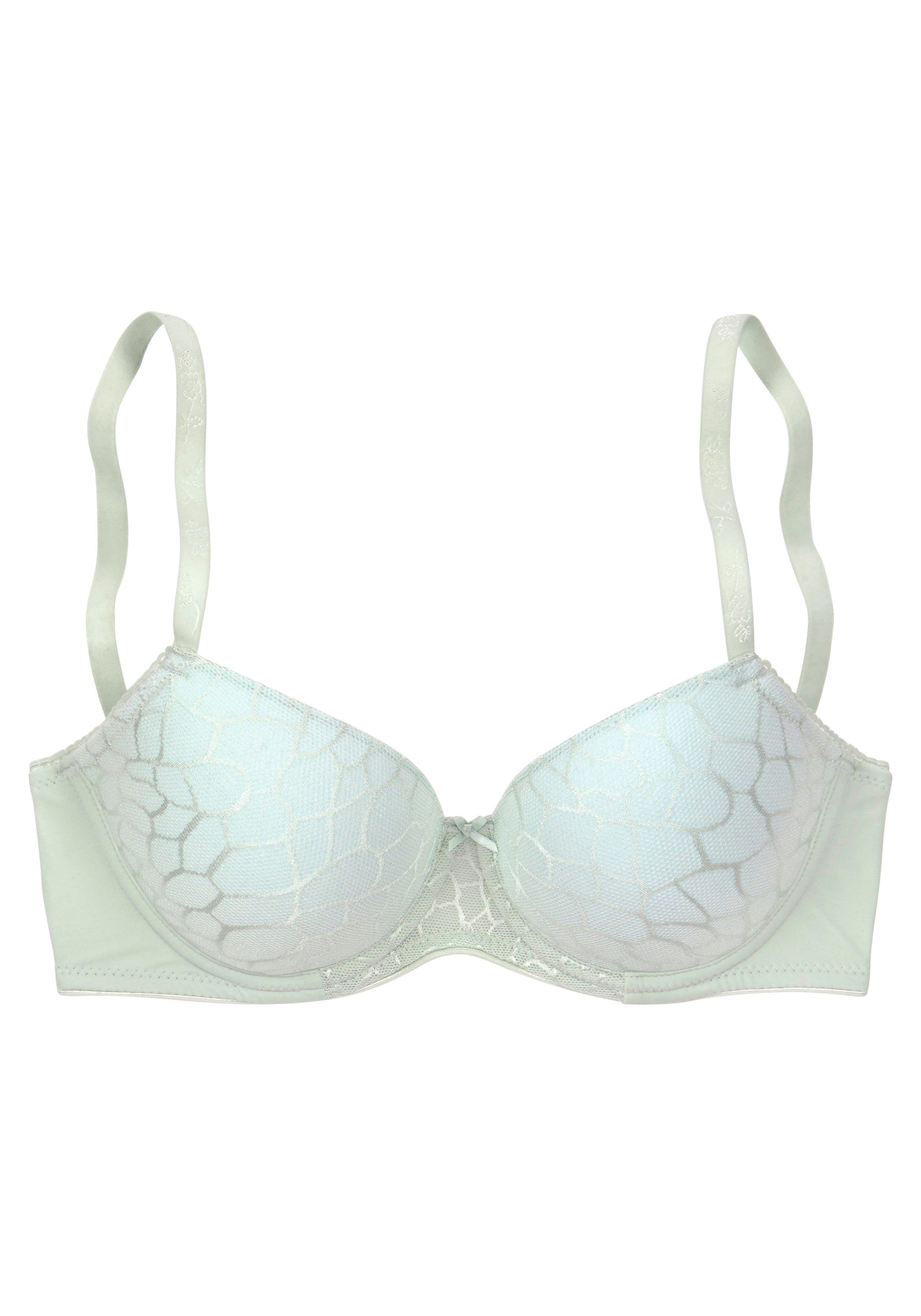 Lascana Bh met steuncups Chiara met grafisch netmotief, dessous