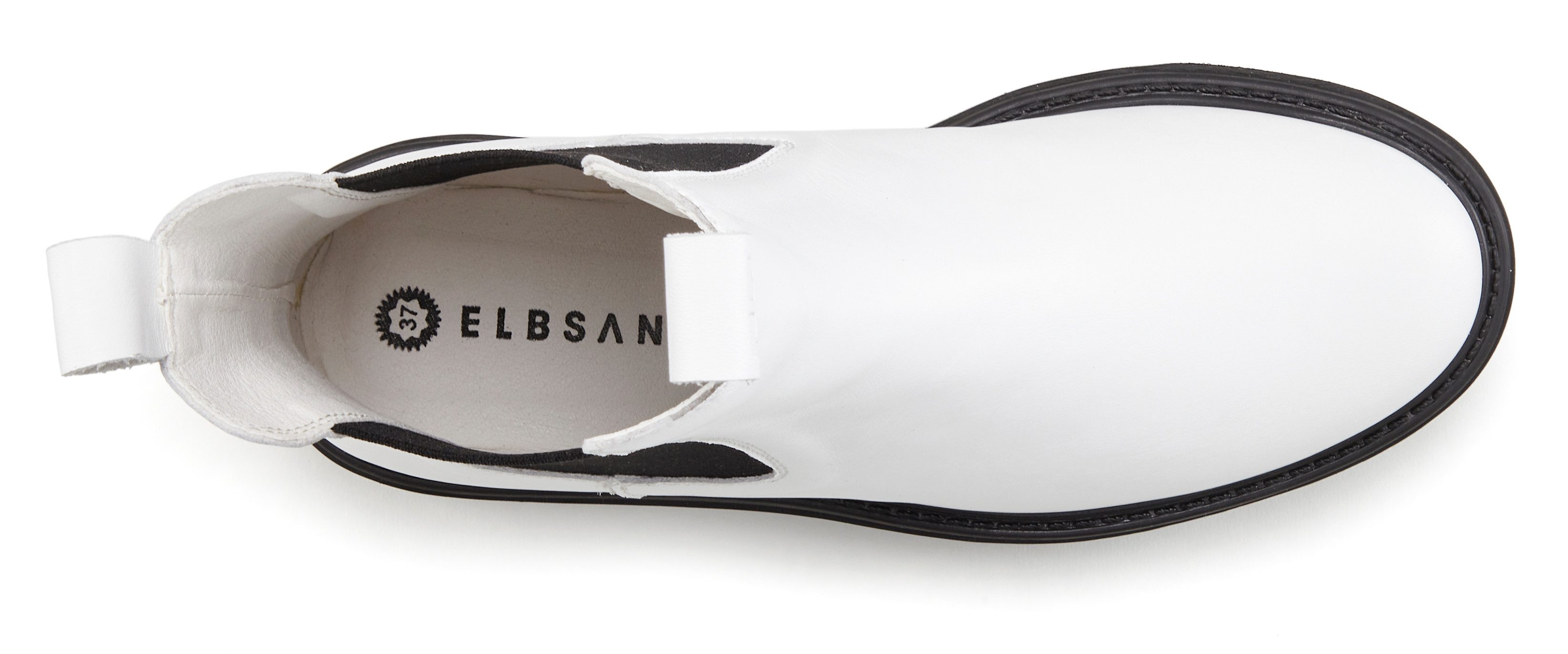 Elbsand Laarsjes Chelsea laarzen, instaplaarzen, bikerboots van leer