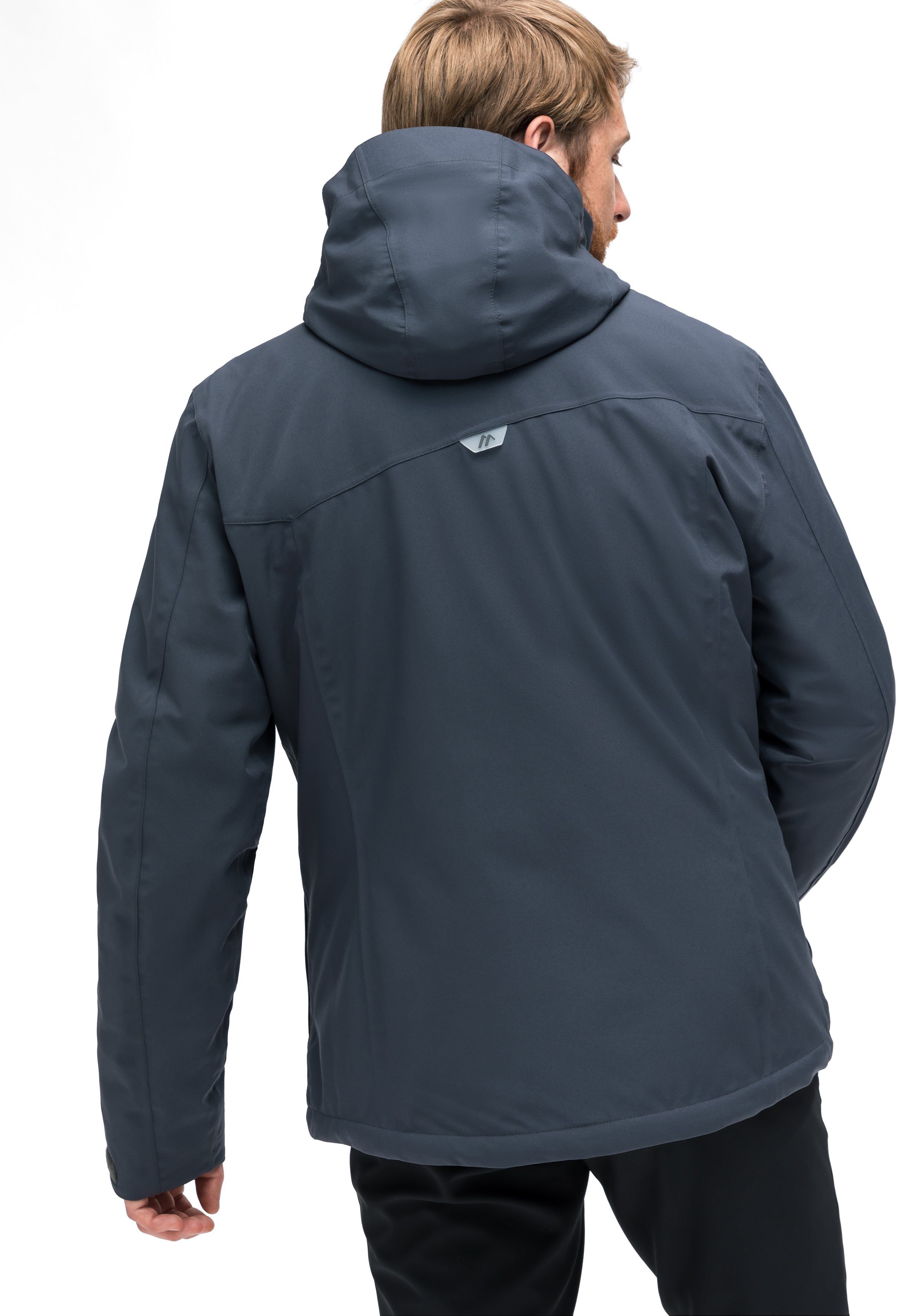 Maier Sports Ski-jack Joran ademende herenjack, waterdichte winddichte winterjack