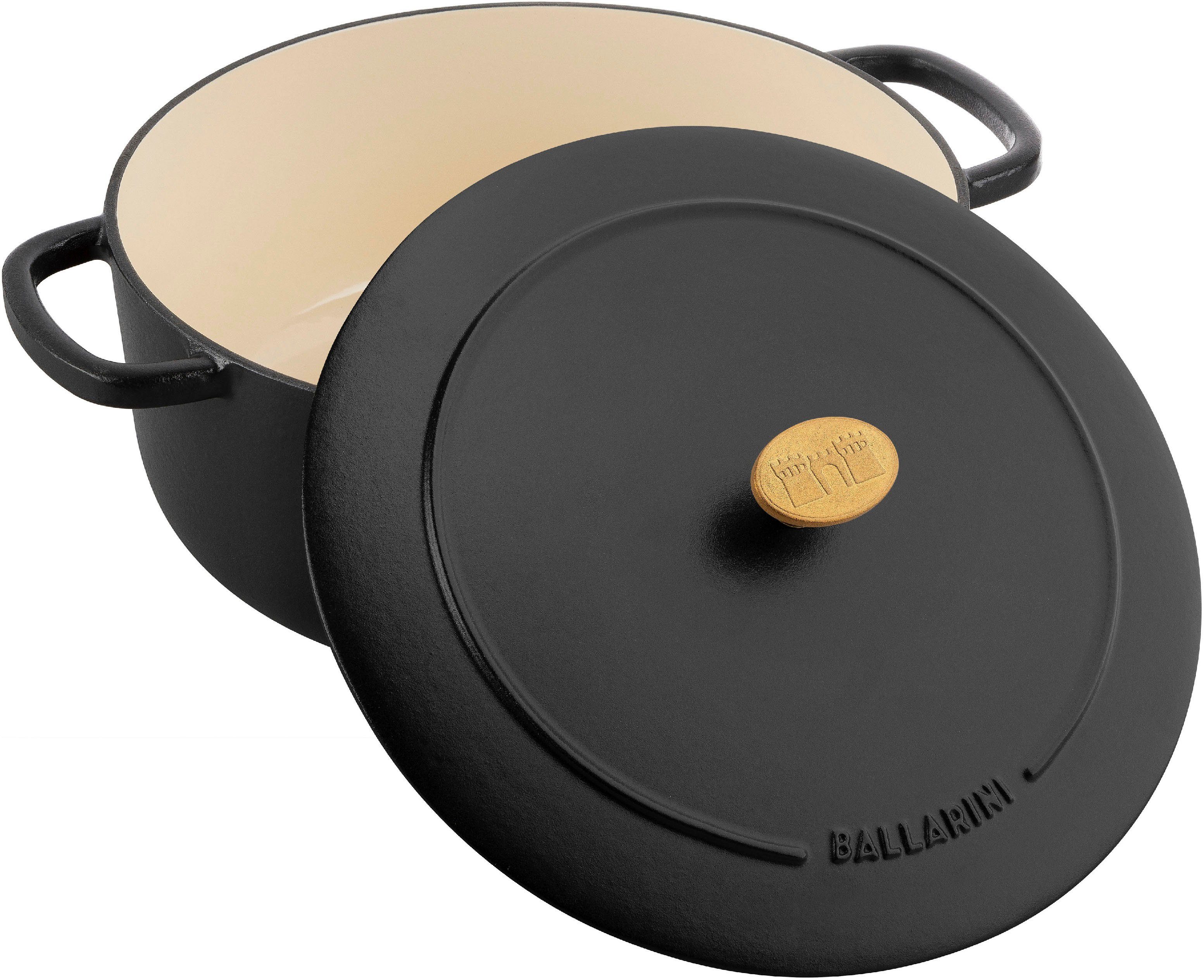BALLARINI Braadpan Bellamonte Cocotte robuuste, krasbestendige emaille coating, vaatwasmachinebestendig (1-delig)