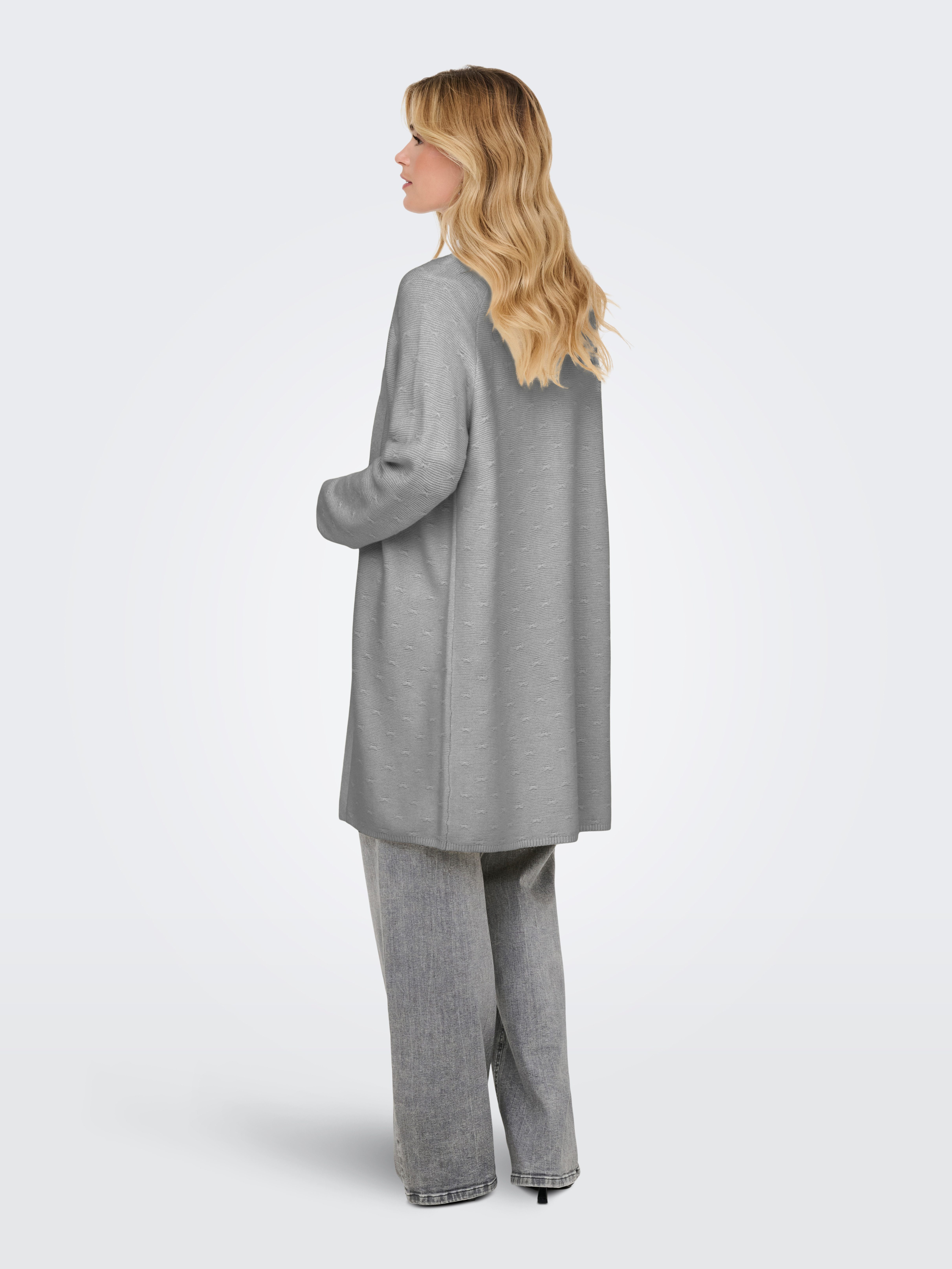 Only Vest ONLKATIA LS STRUCT OPEN CARDIGAN CC KNT
