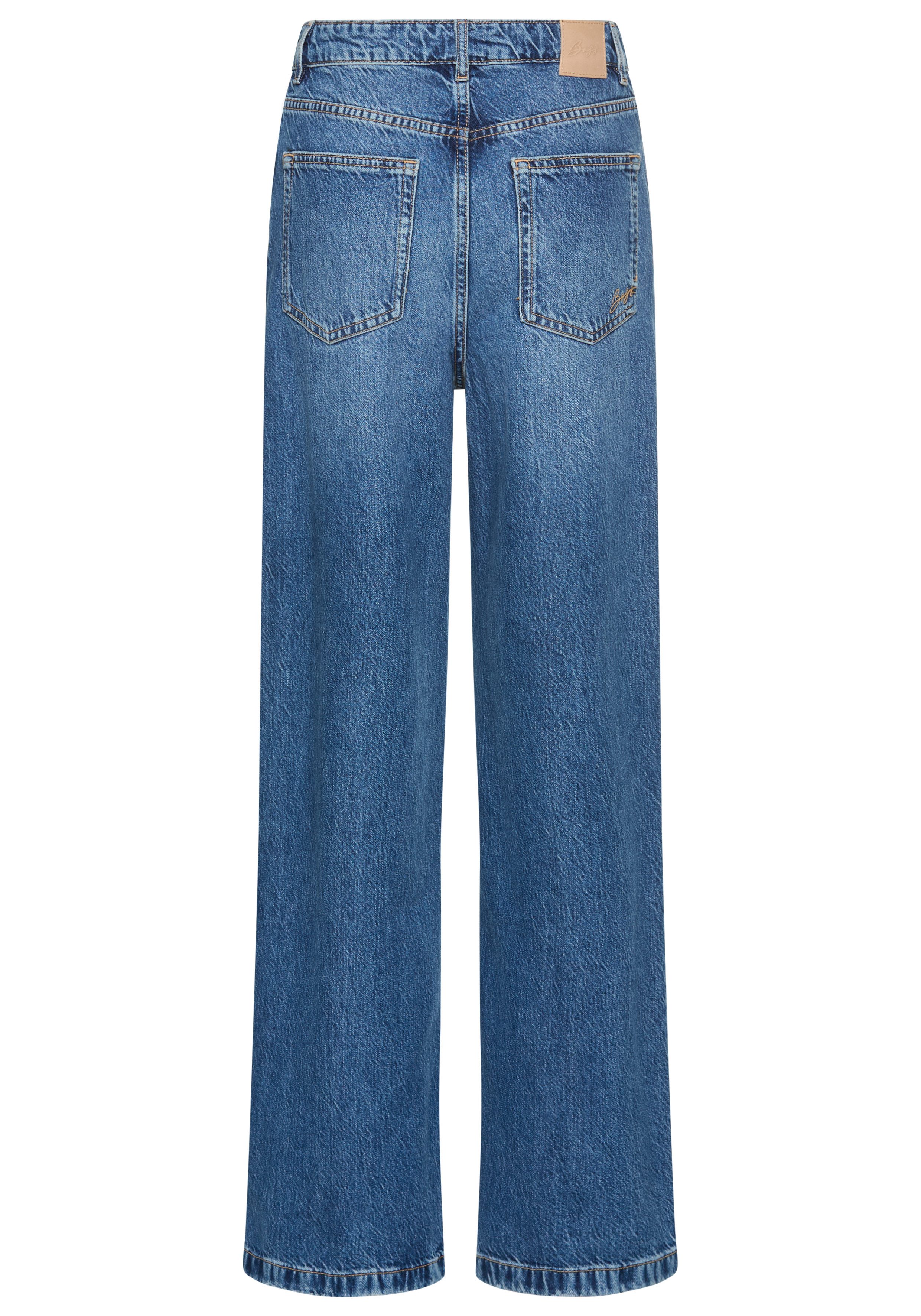 Boss Orange Wijde jeans Marlene High Rise Premium Damesmode
