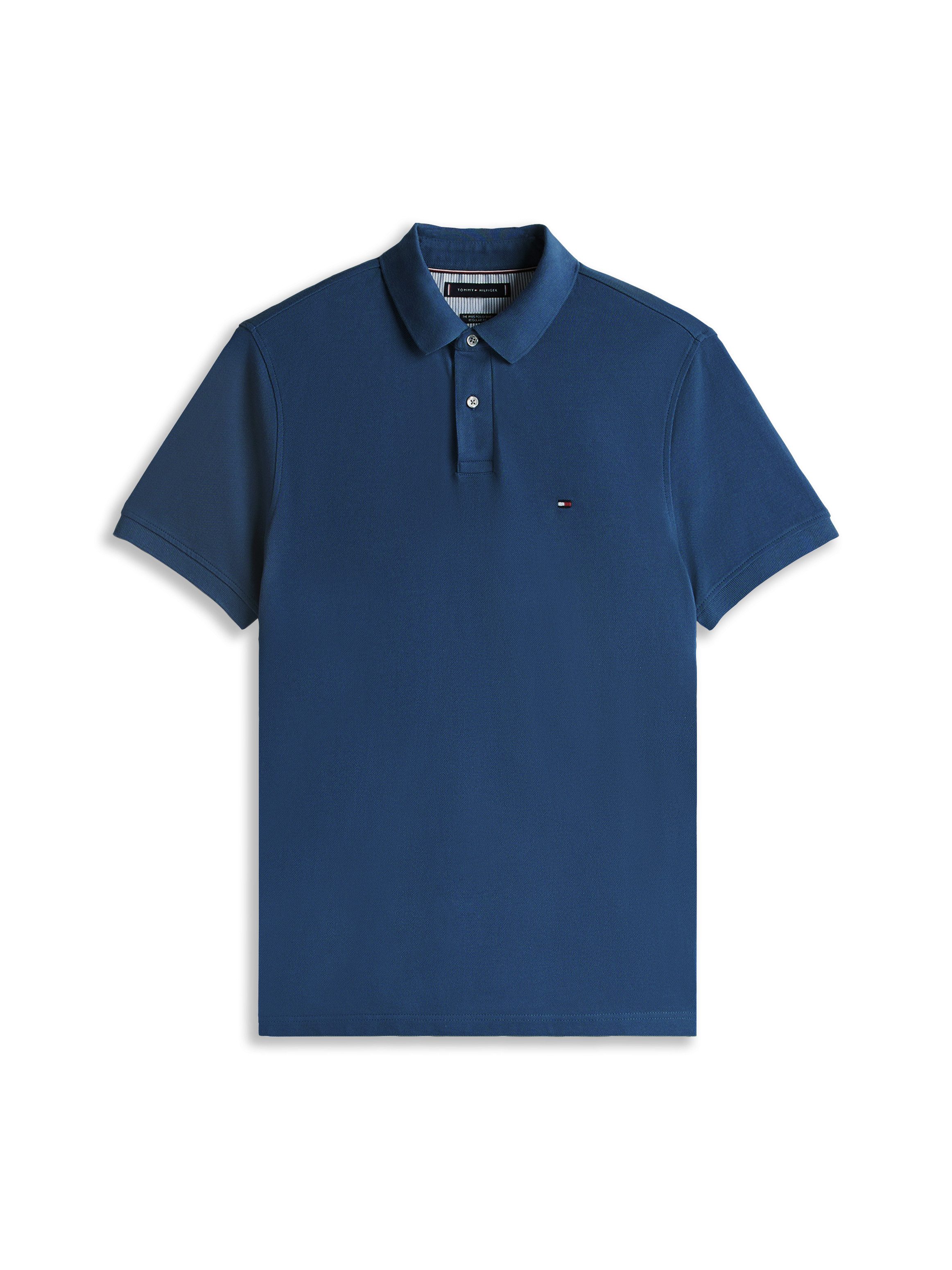 Tommy Hilfiger Poloshirt 1985 REGULAR POLO met contraststrepen en knoopsluiting