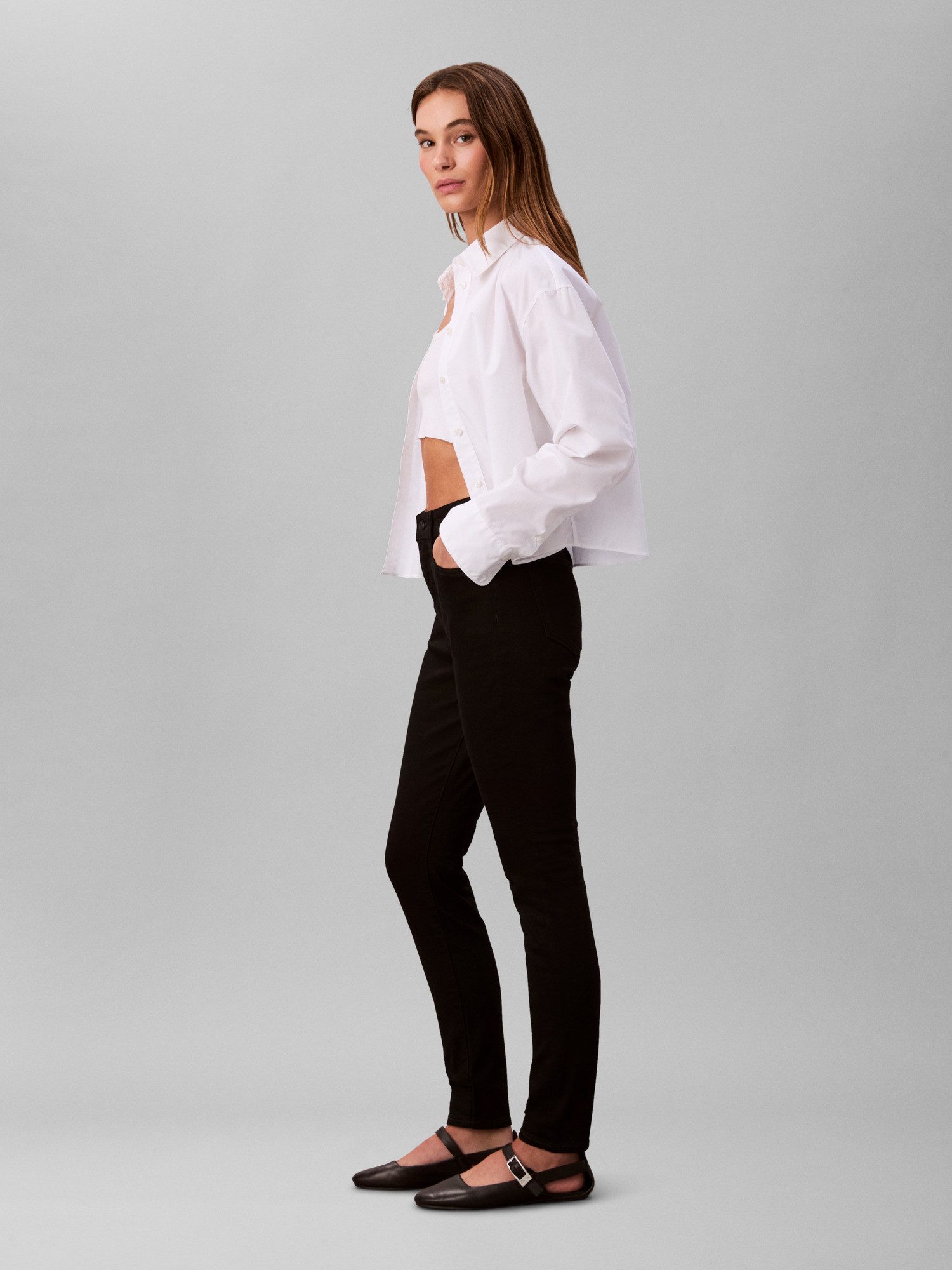 Calvin Klein Skinny fit jeans High rise skinny