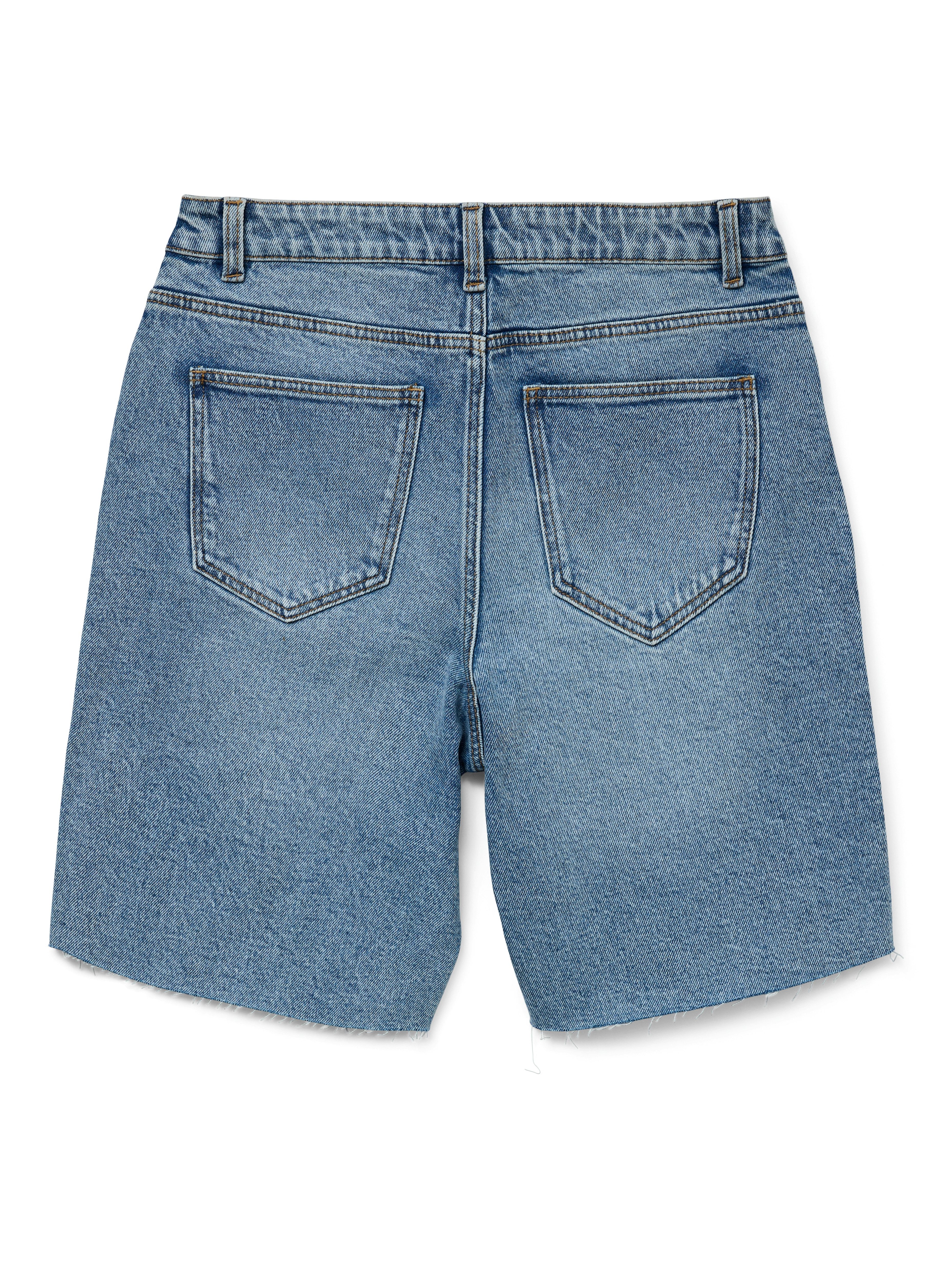 Vero Moda Jeansshort VMCLEO HR LONG DNM SHORTS MIX NOOS