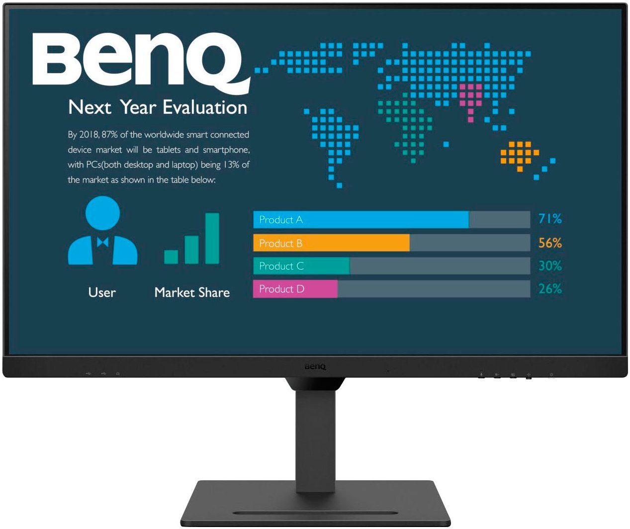 BenQ Ledscherm BL3290QT, 68,6 cm / 27"