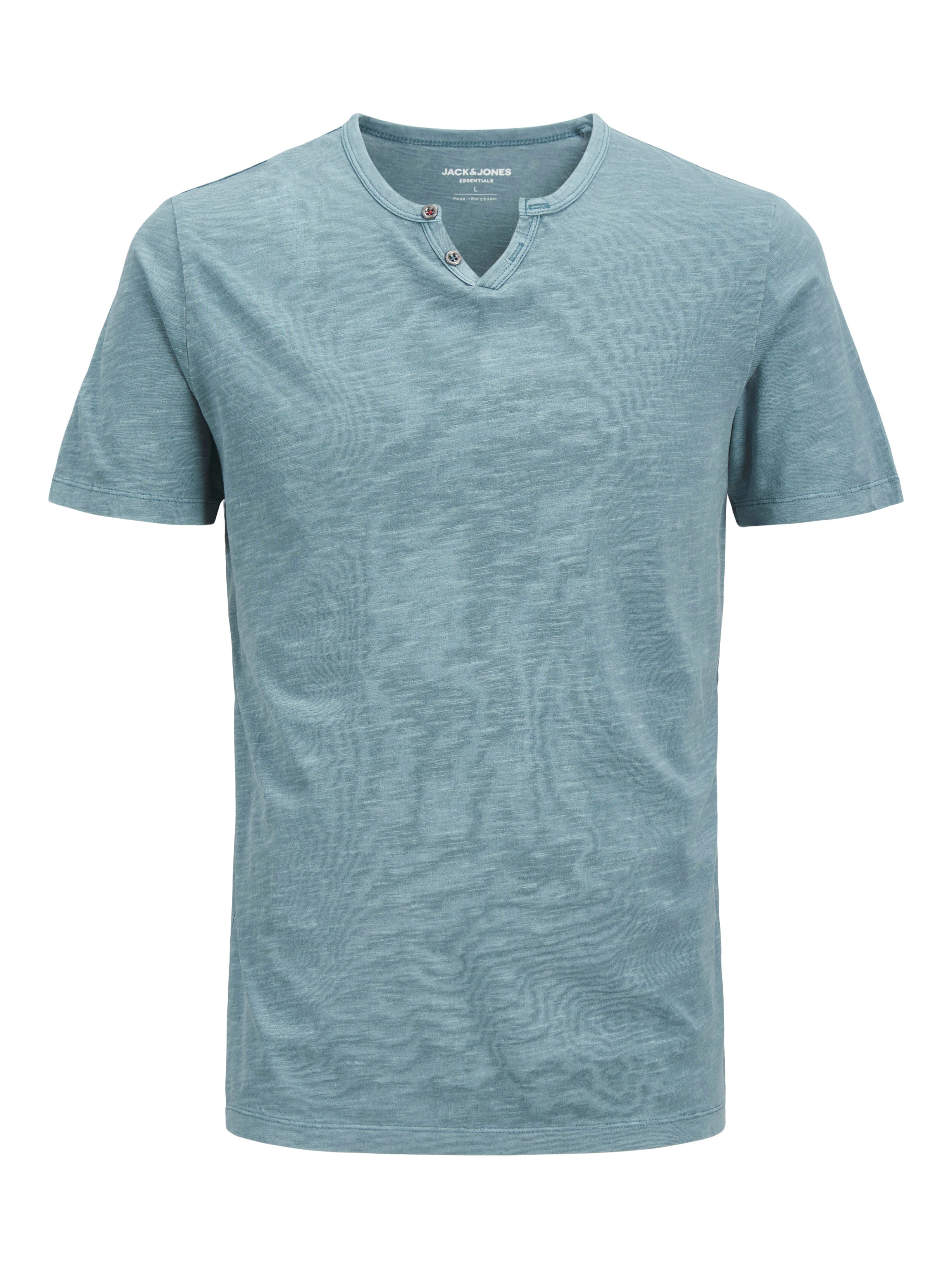 Jack & Jones T-shirt JJESPLIT NECK TEE SS NOOS