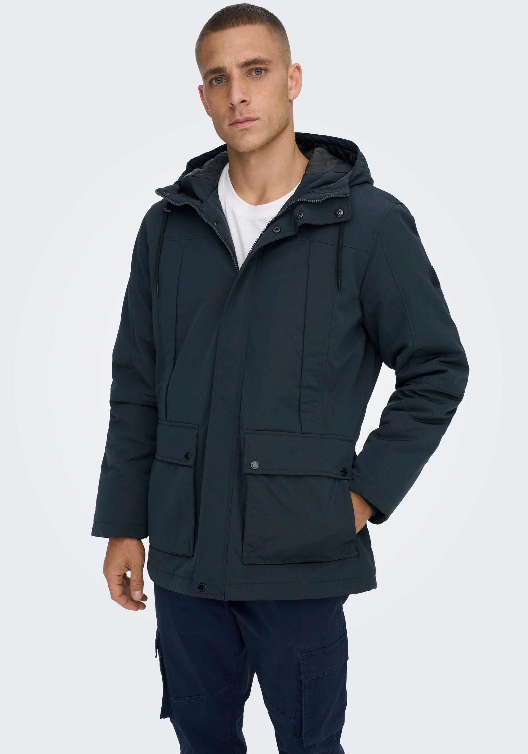 ONLY & SONS Lang jack ONSJAYDEN PARKA NOOS OTW VD