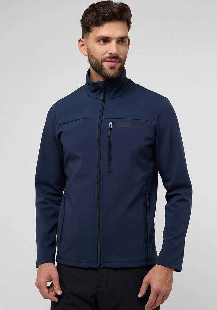 Jack Wolfskin Whirlwind Men Softshelljack Heren 2XL blue night blue