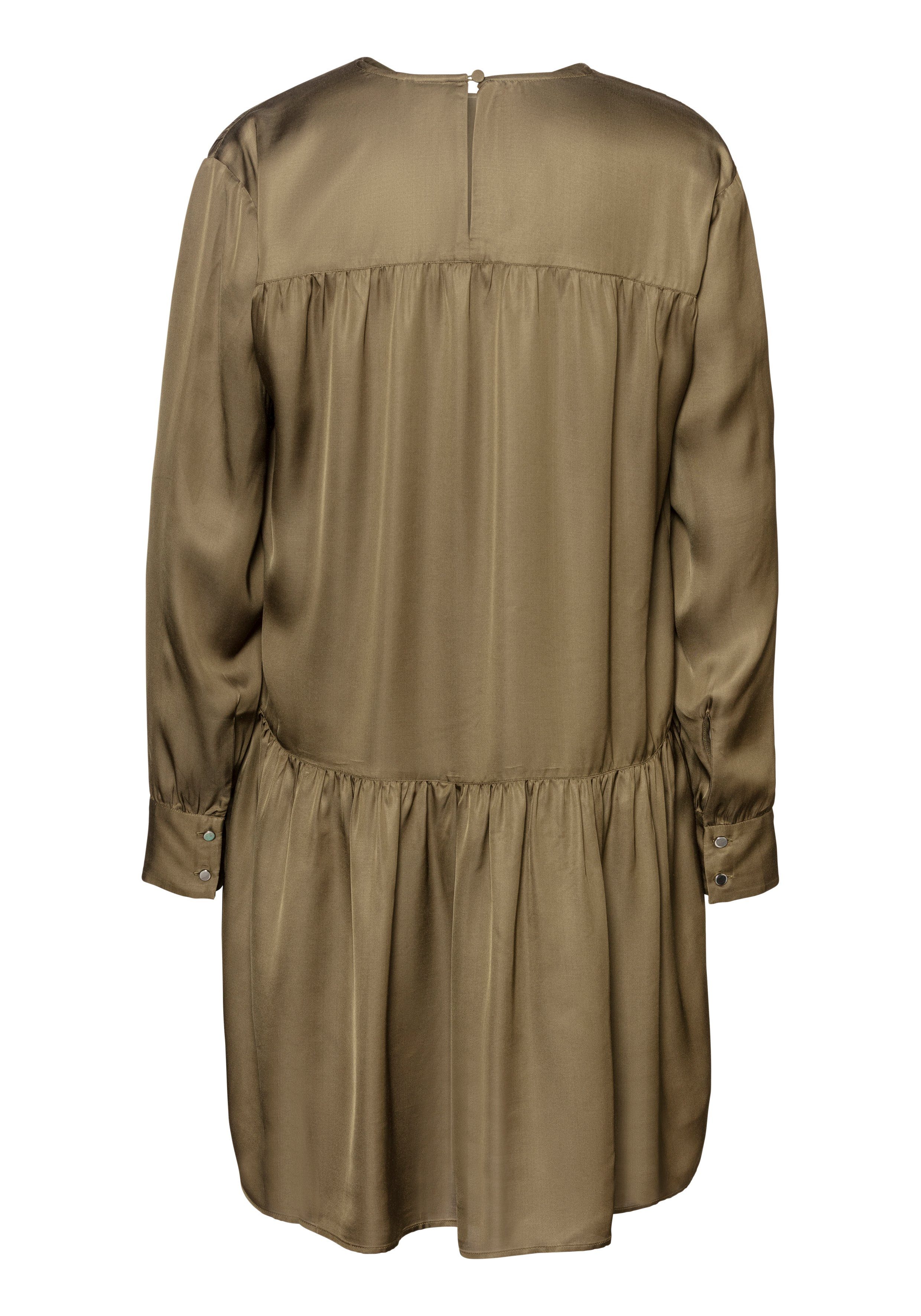 Boss Orange Blousejurk Diveno Premium Damesmode met aangerimpelde details