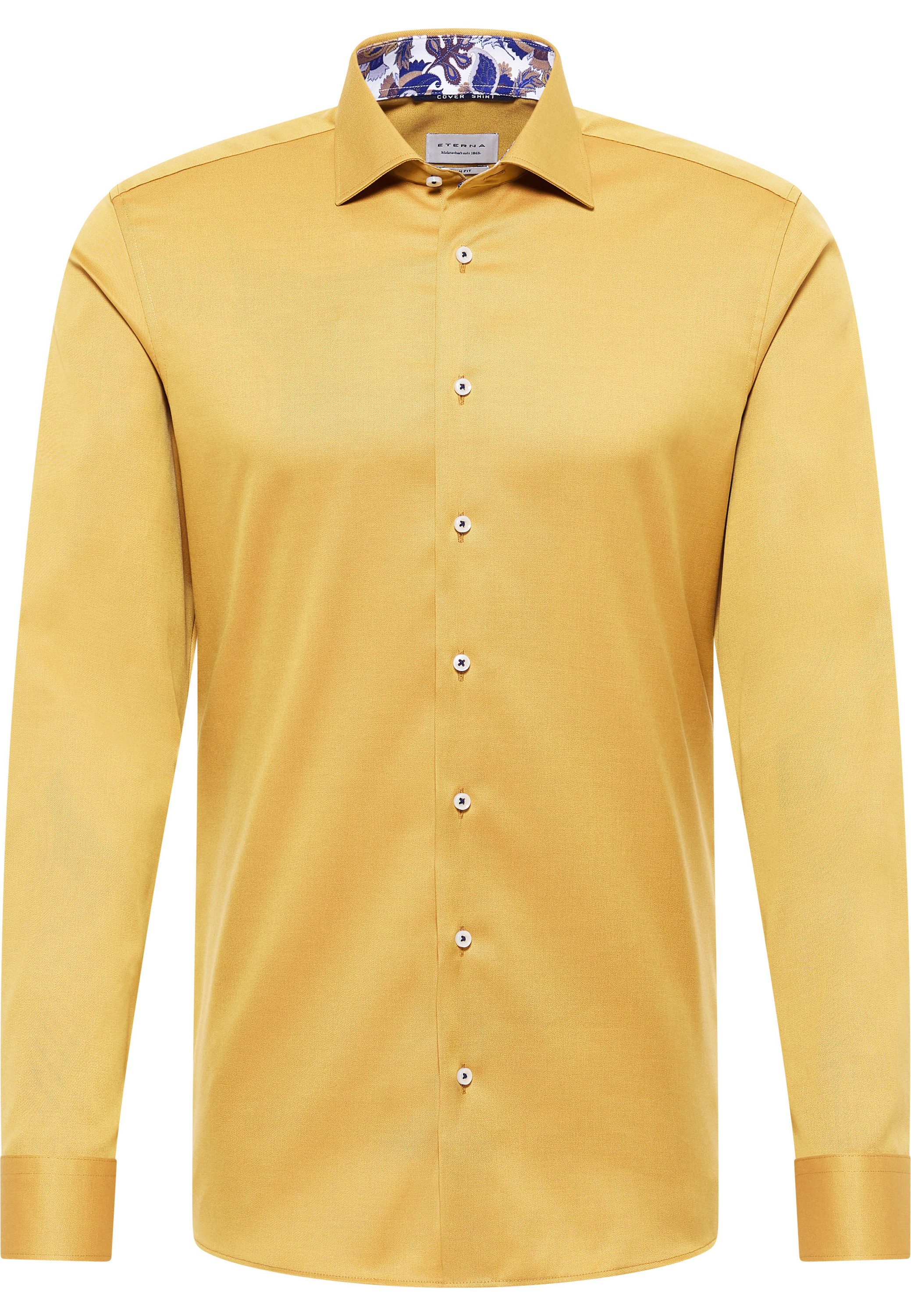 Eterna Overhemd met lange mouwen Slim fit NON IRON (strijkvrij)