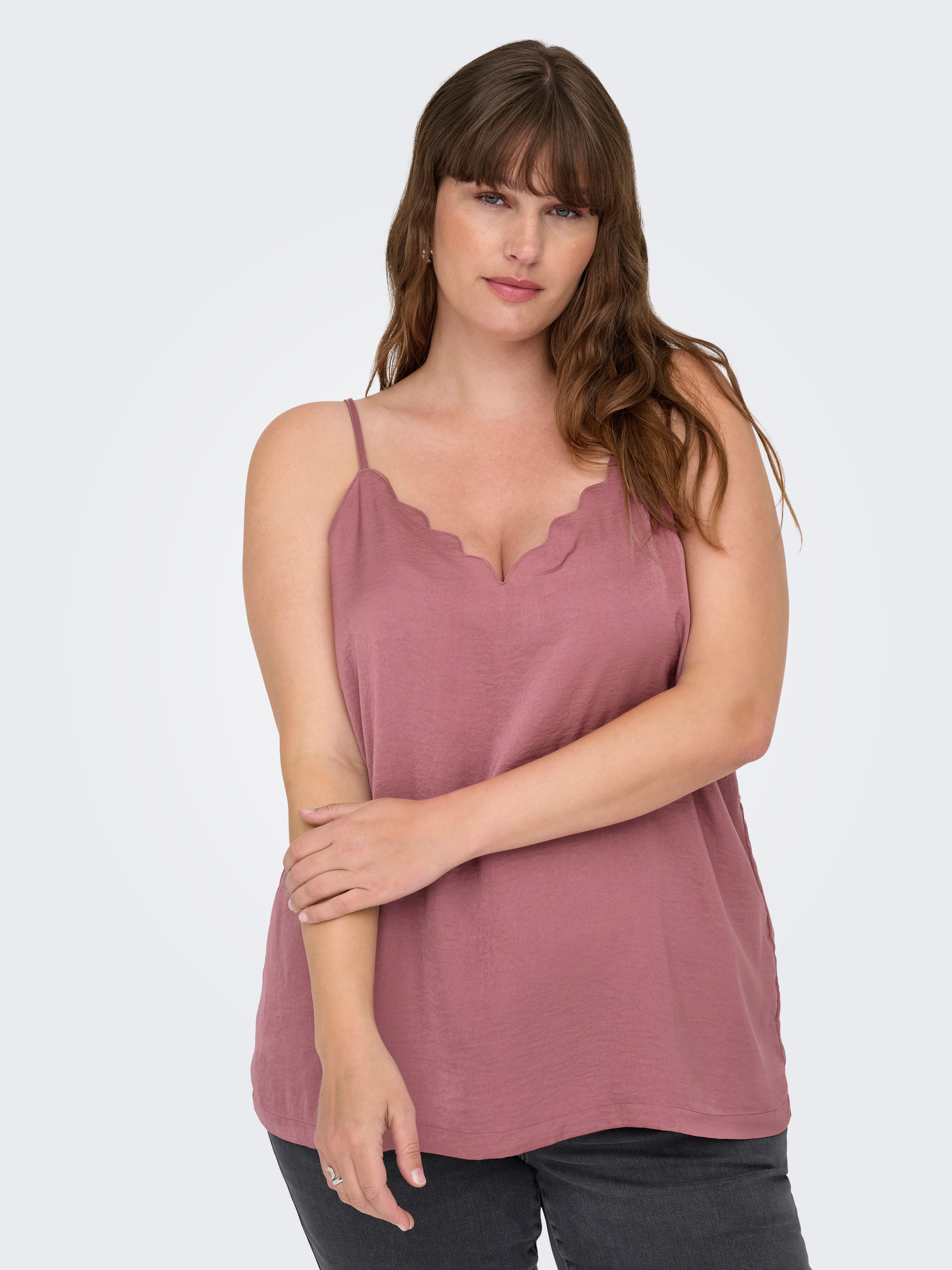 ONLY CARMAKOMA Top CARDEBBIE SINGLET WVN NOOS