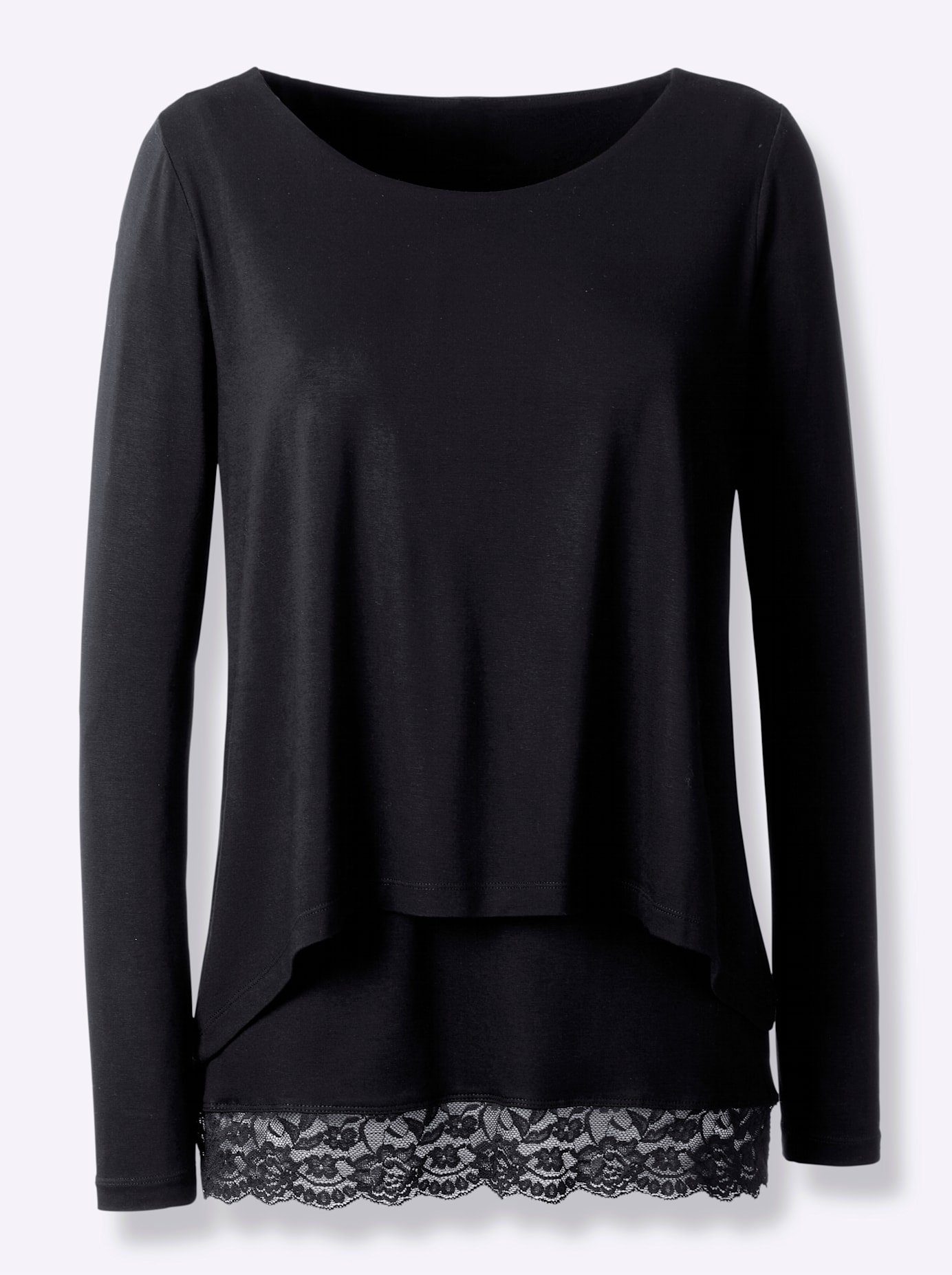 heine 2-in-1-shirt met lange mouwen Shirt 2-in-1 (1-delig)