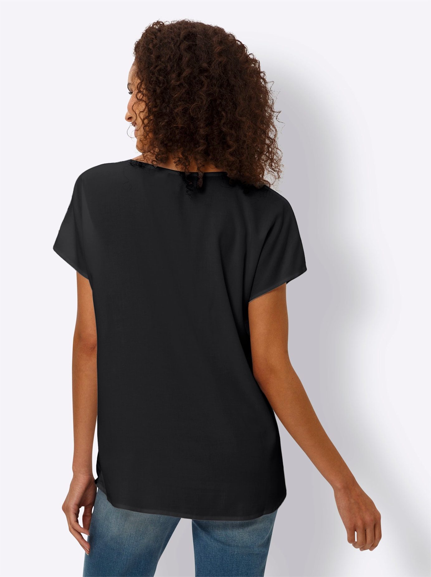 heine Blouse met korte mouwen