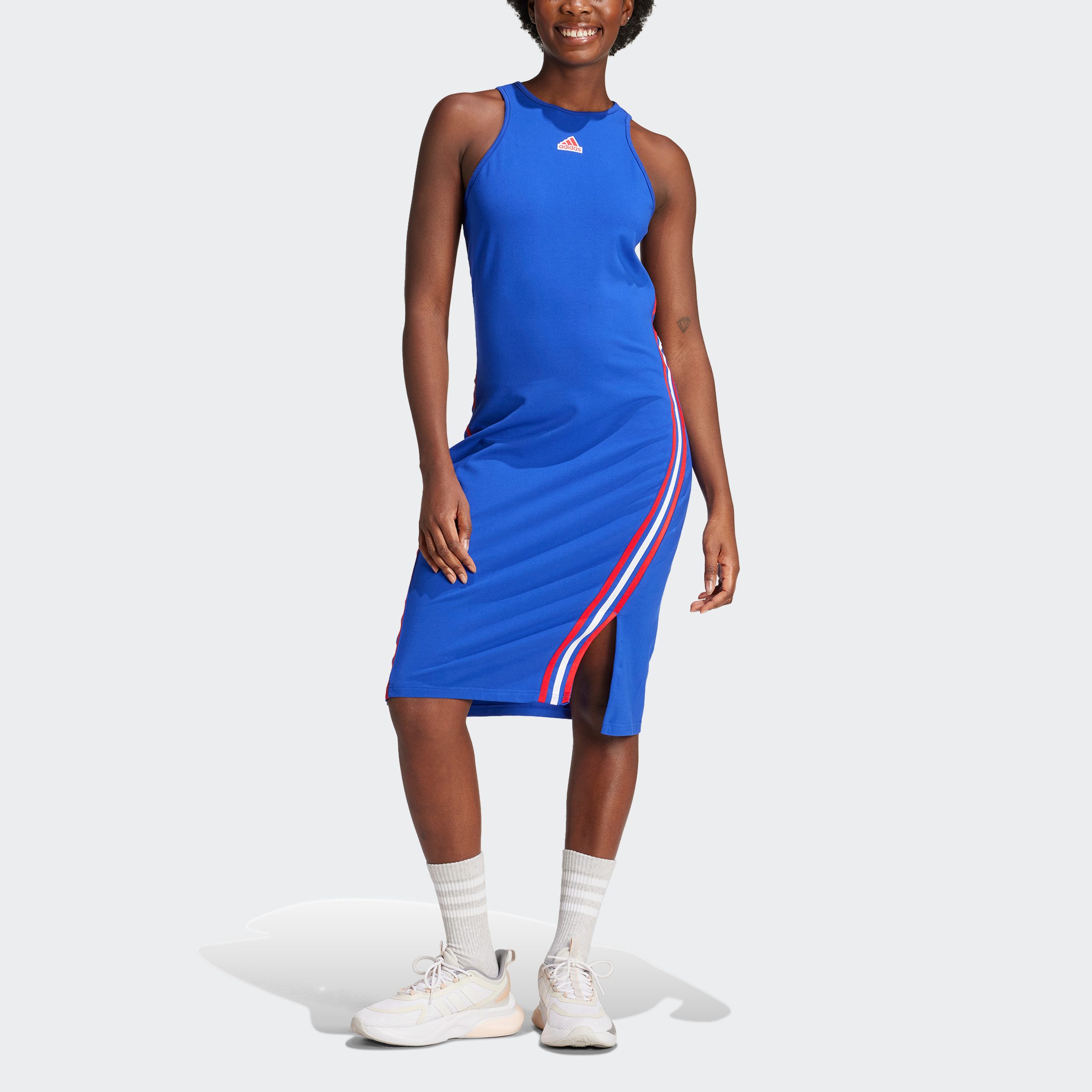 adidas Sportswear Shirtjurk W FI 3S DRESS (1-delig)