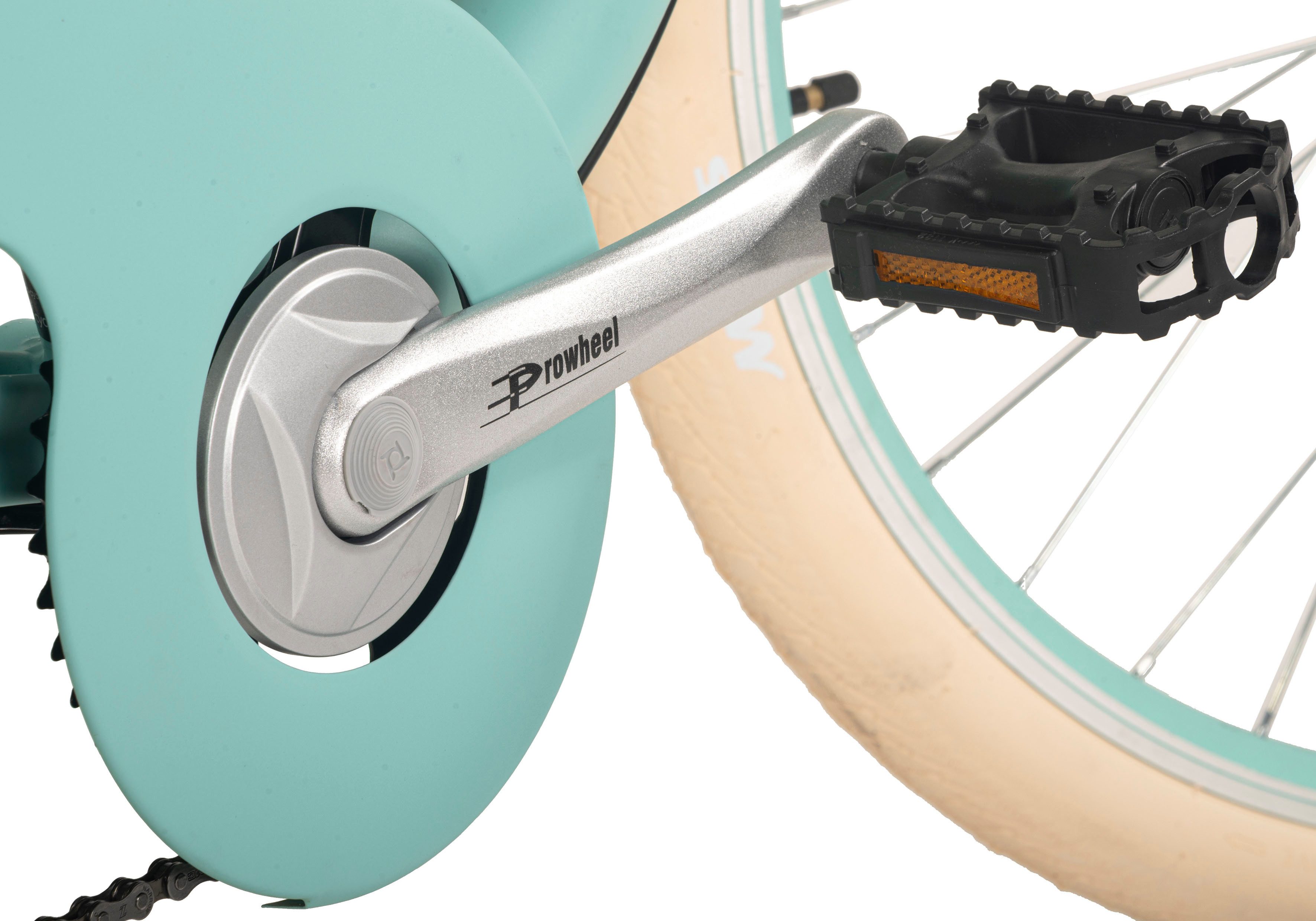 Dacapo Citybike Balloon damesfiets 28'' turkoois 6 versnellingen 48 cm
