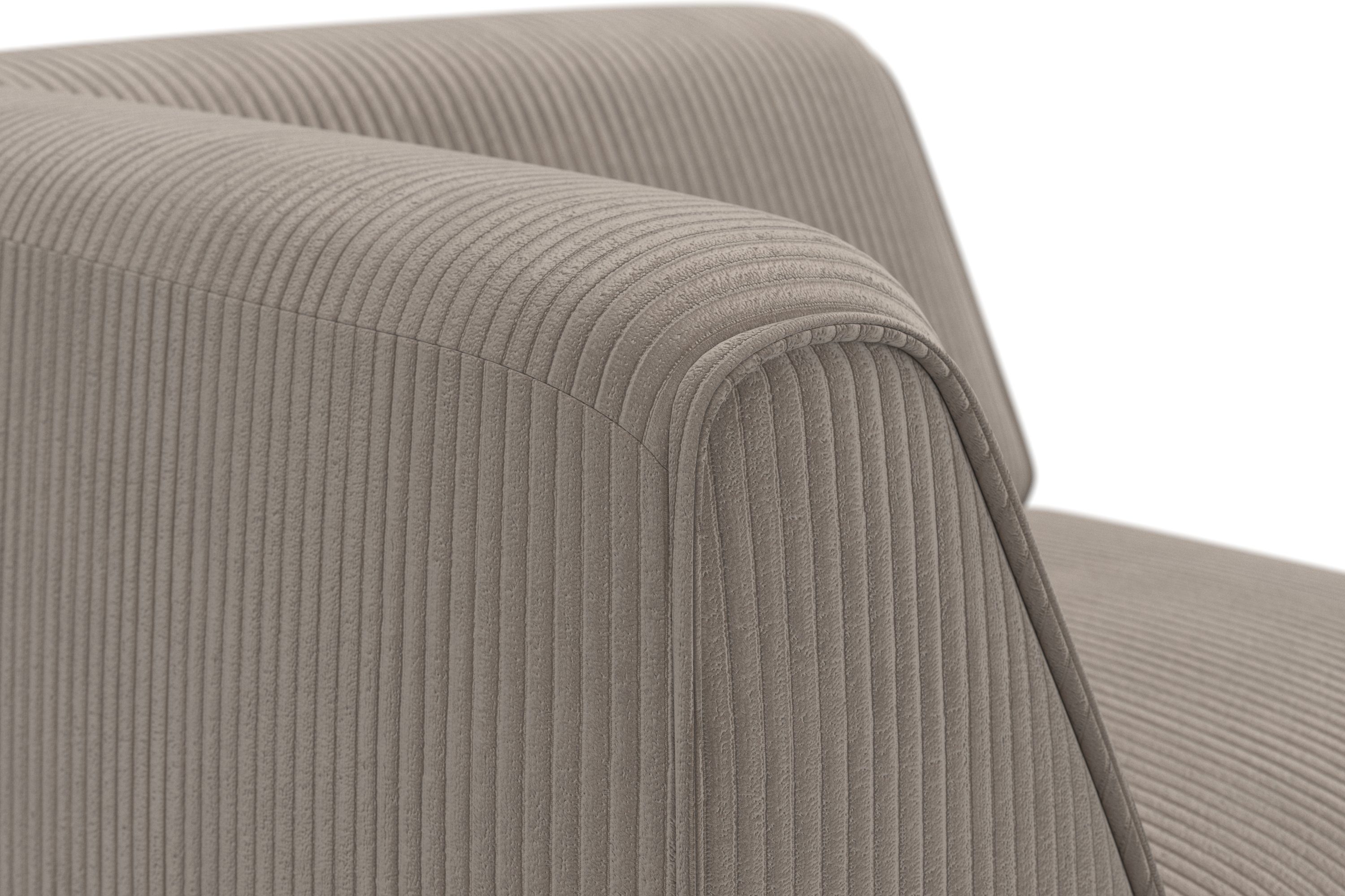 RAUM.ID Bank-hoekelement Merid, sofa-element, afmetingen B/D/H: 97/97/46 cm als module of apart te gebruiken, voor individuele samenstelling