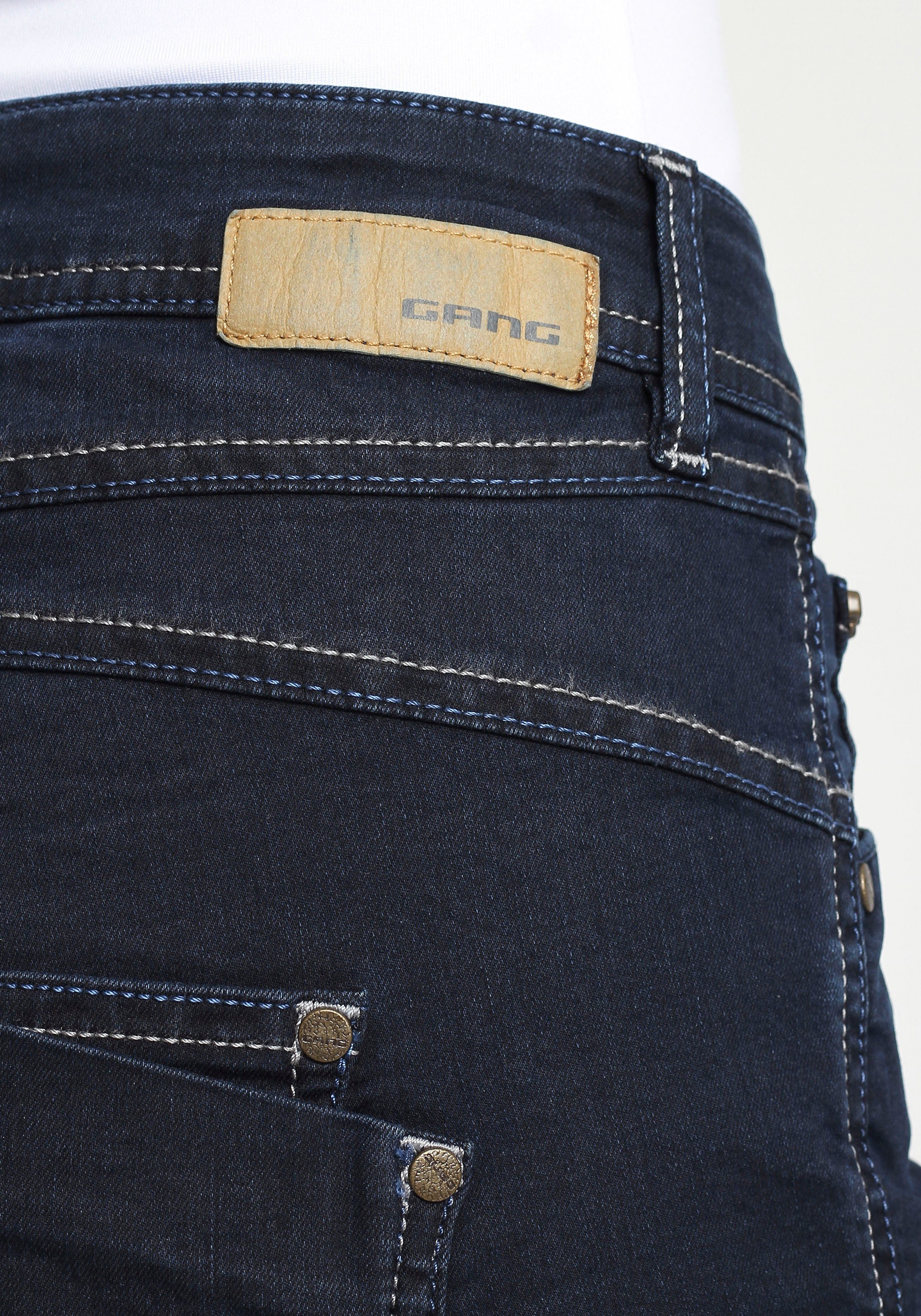 GANG Relax fit jeans 94AMELIE met dubbele rechter achterzak