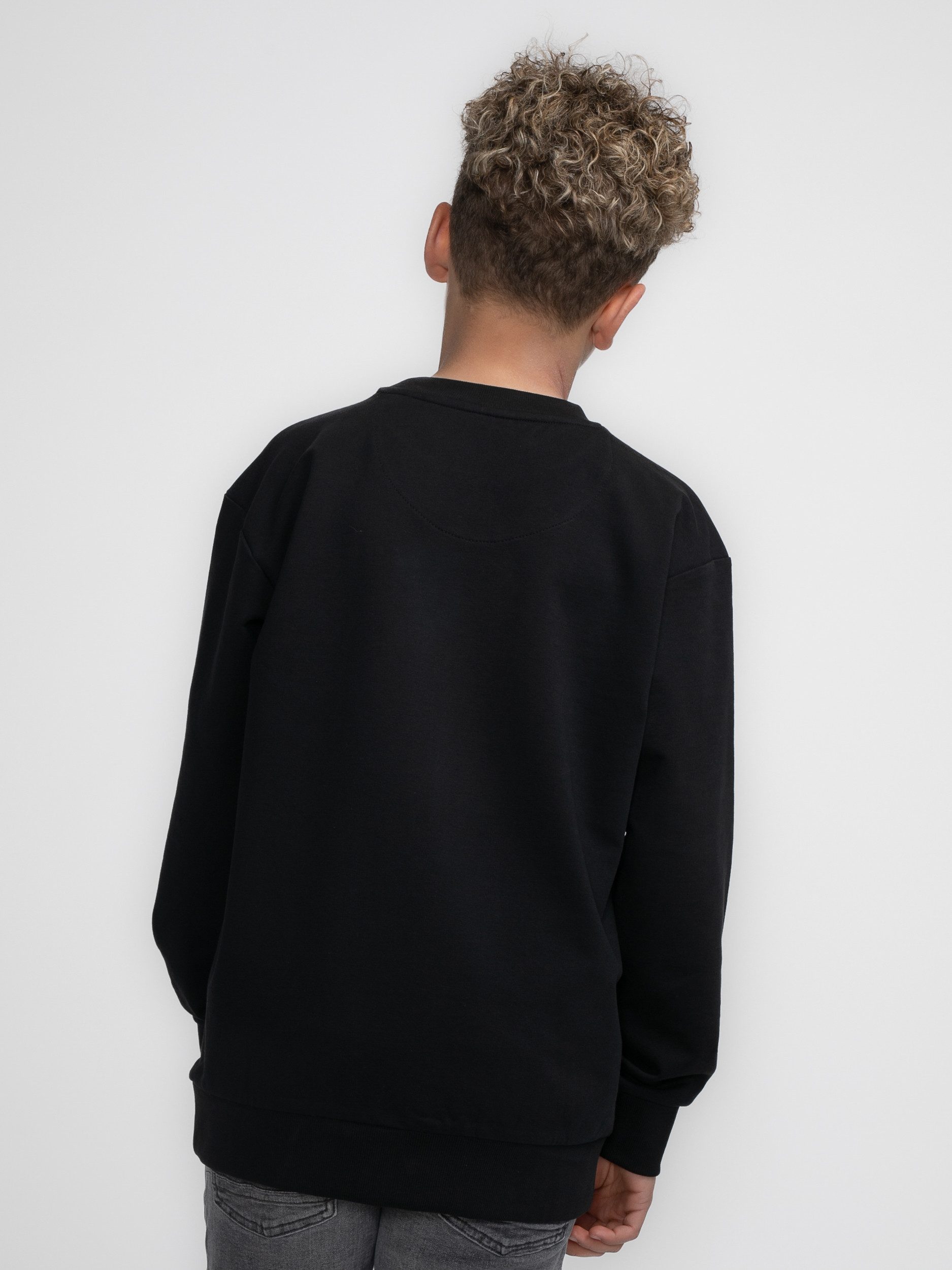 Petrol Industries Sweater met reliëf op de borst