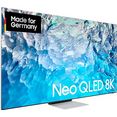 samsung qled-tv 65" neo qled 8k qn900b (2022), 163 cm - 65 ", 8k, smart tv - google tv zilver