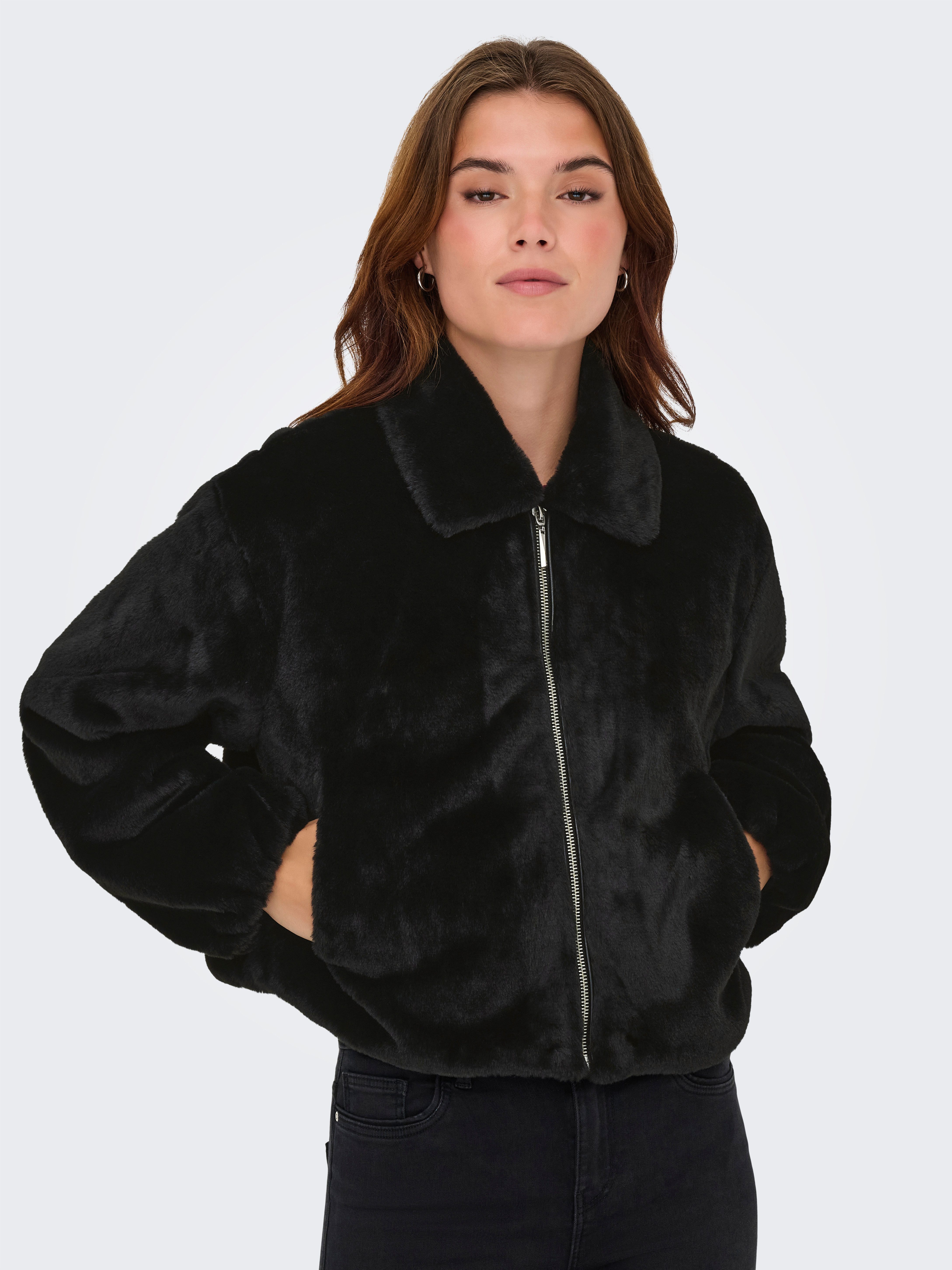 Only Pluchen jack ONLDANA LIFE FAUX FUR JACKET CC OTW