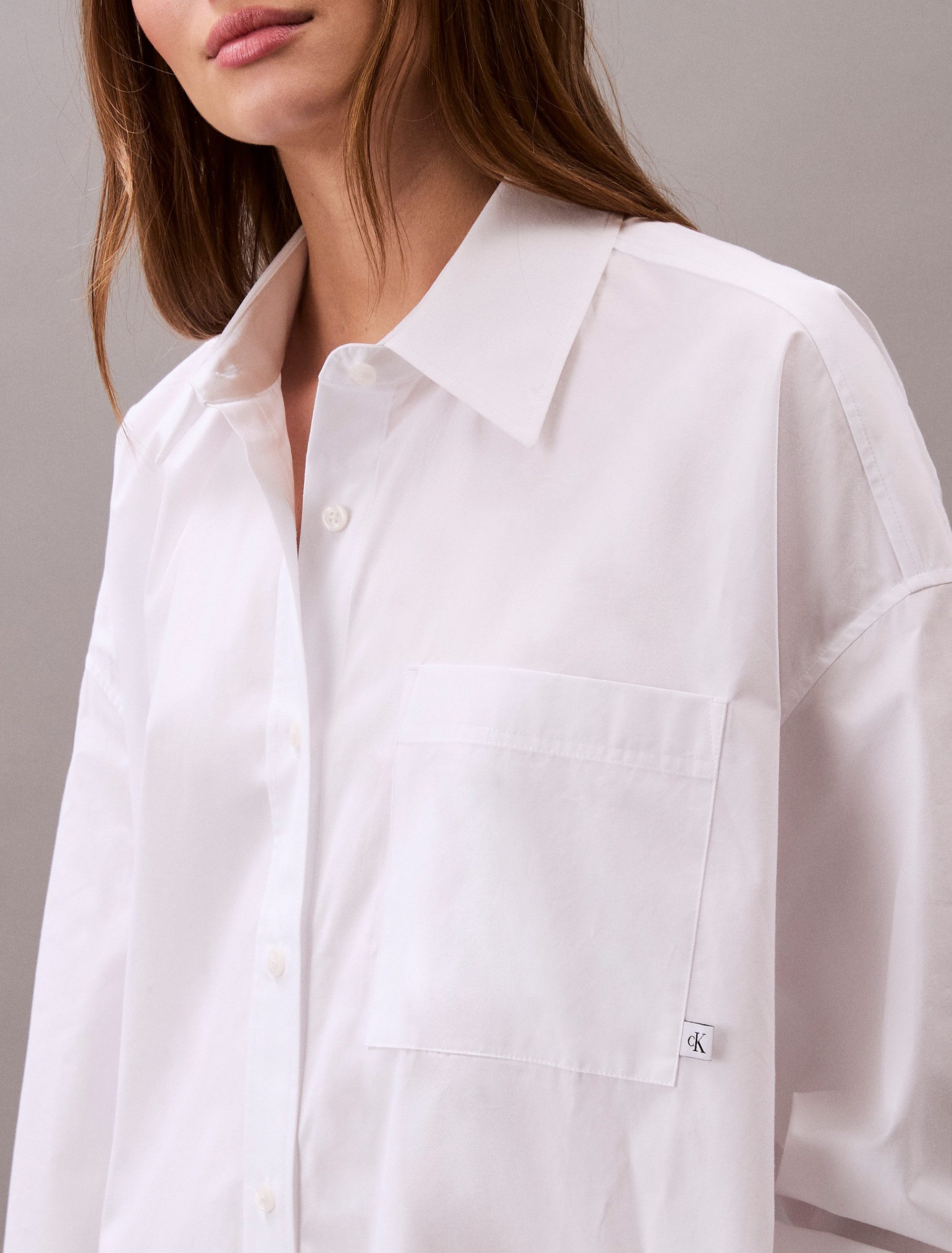 Calvin Klein Jurk met overhemdkraag